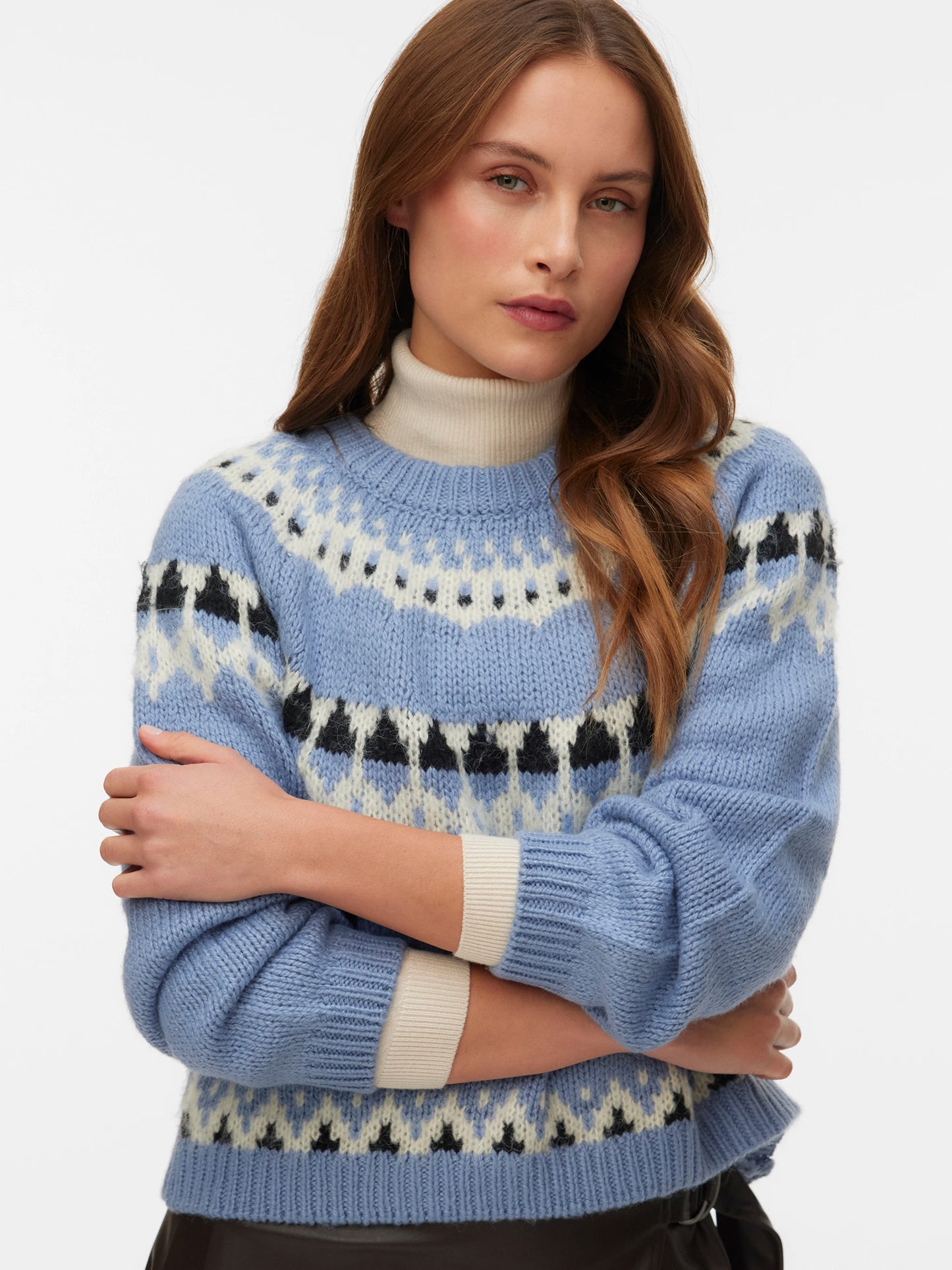 Γυναικεία μπλούζα πλεκτή AWTILLIE LS O-NECK KNIT 10334044 | 10334044