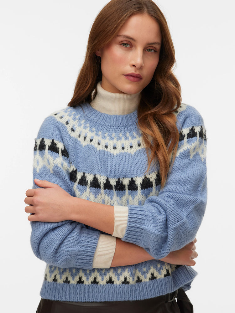 Γυναικεία μπλούζα πλεκτή AWTILLIE LS O-NECK KNIT 10334044 | 10334044