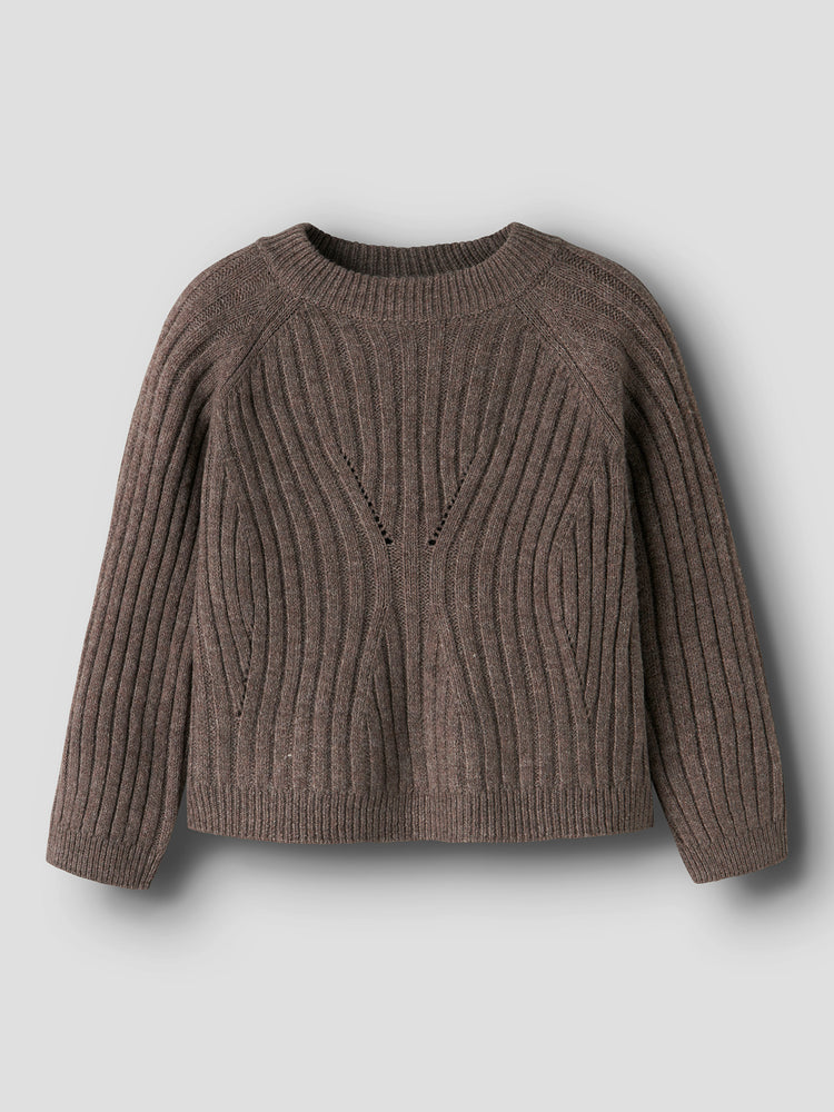 Παιδική μπλούζα πλεκτή NMFRIKINE LS SHORT KNIT PULLOVER 13244691 | 13244691