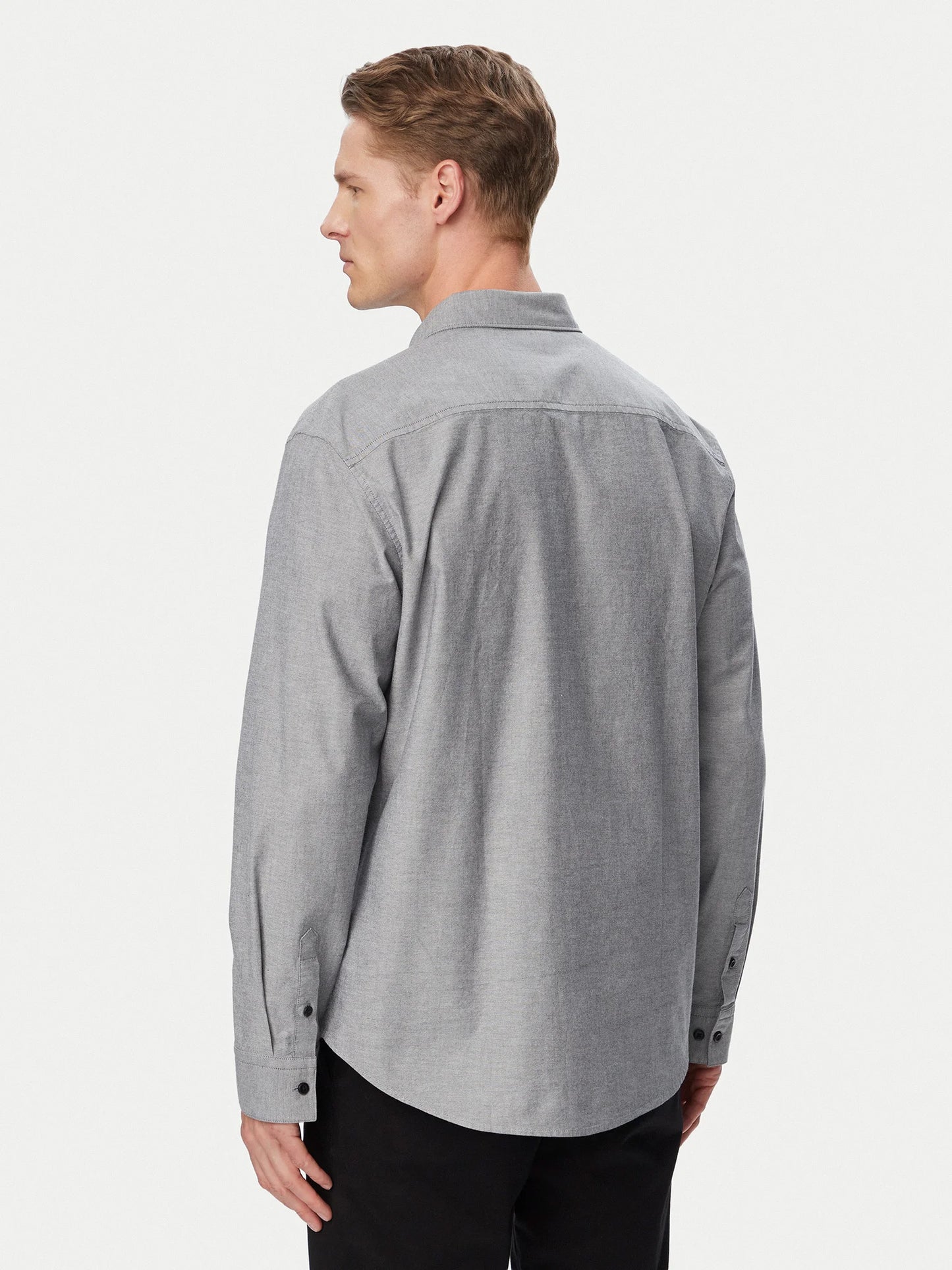 Ανδρικό πουκάμισο oxford LS SOLID OXFORD CLASSIC SHIRT LV140EM125UB1 | LV140EM125UB1
