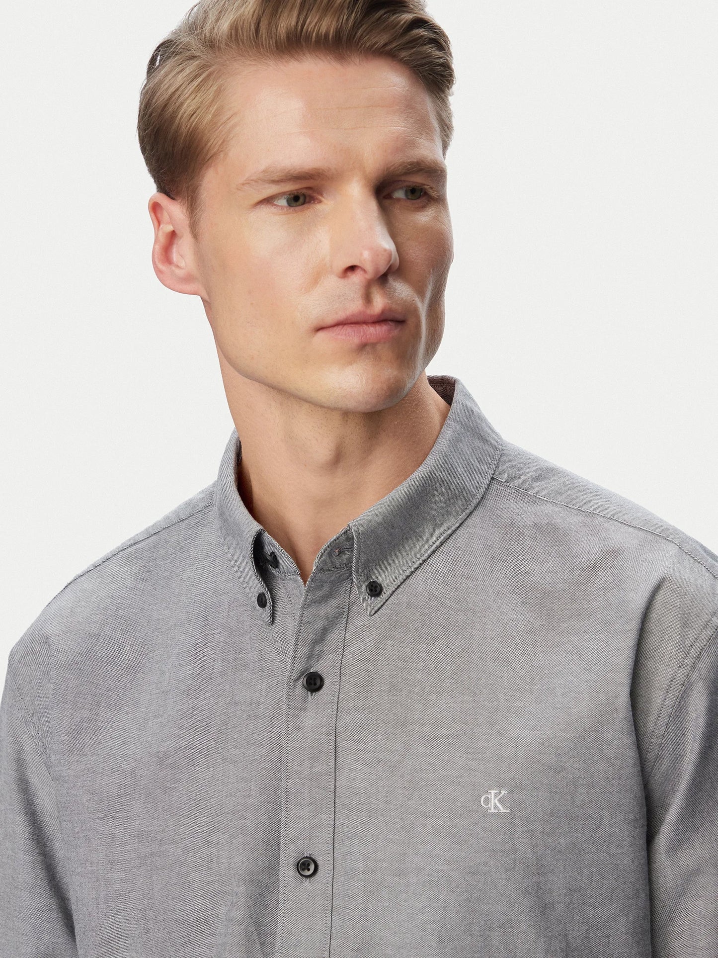 Ανδρικό πουκάμισο oxford LS SOLID OXFORD CLASSIC SHIRT LV140EM125UB1 | LV140EM125UB1