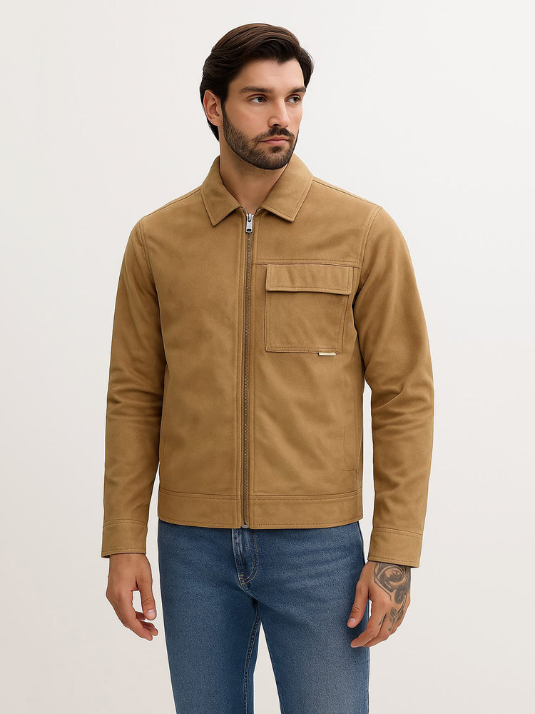 Ανδρικό τζάκετ σουέτ BHELGER jacket 20718752 | 20718752