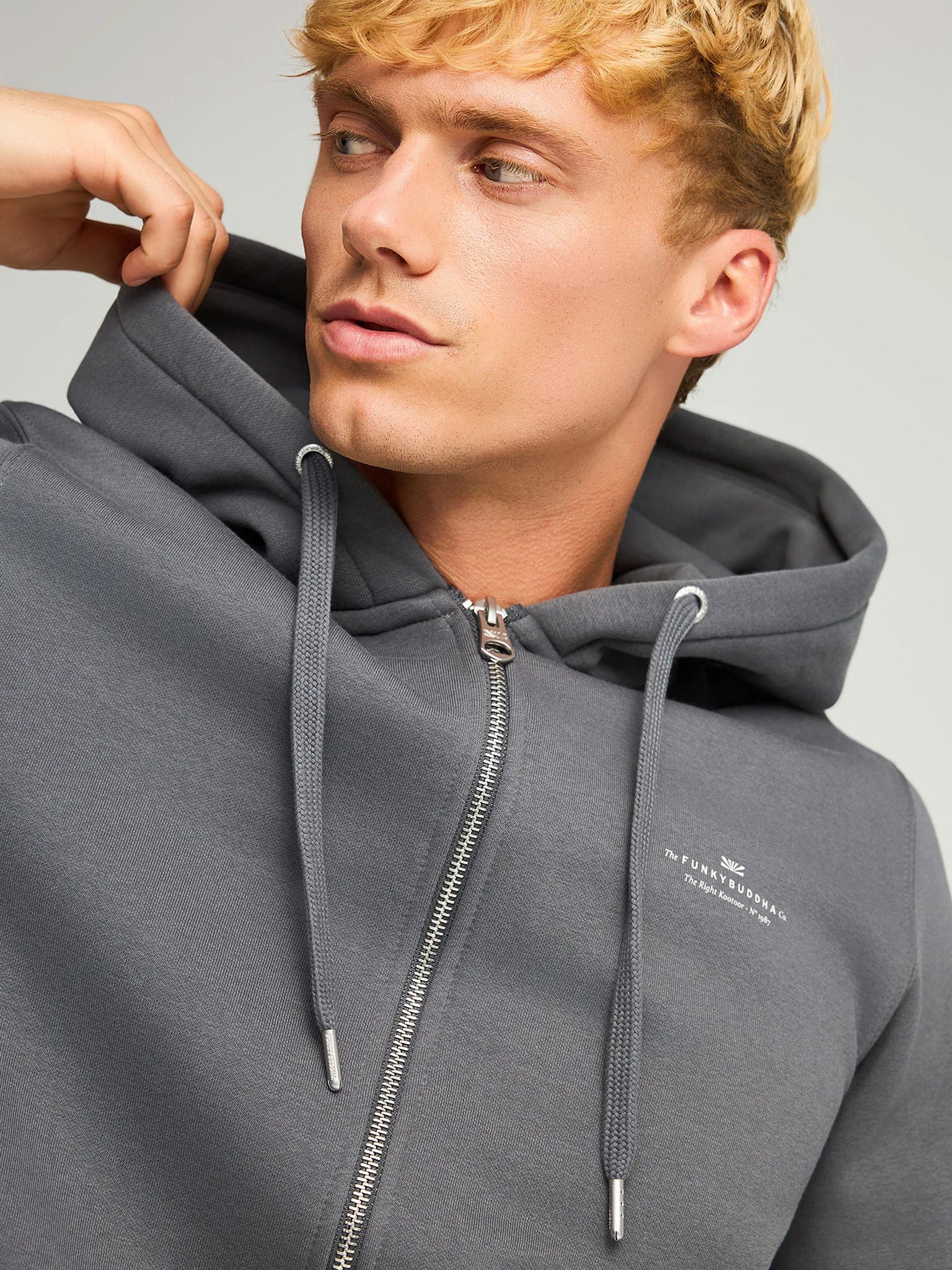 Ανδρική ζακέτα φούτερ FBM012-001-06 | FBM012-001-06