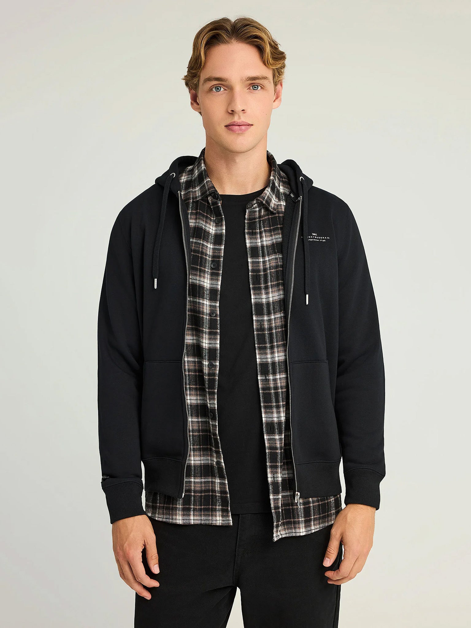 Ανδρική ζακέτα φούτερ FBM012-001-06 | FBM012-001-06