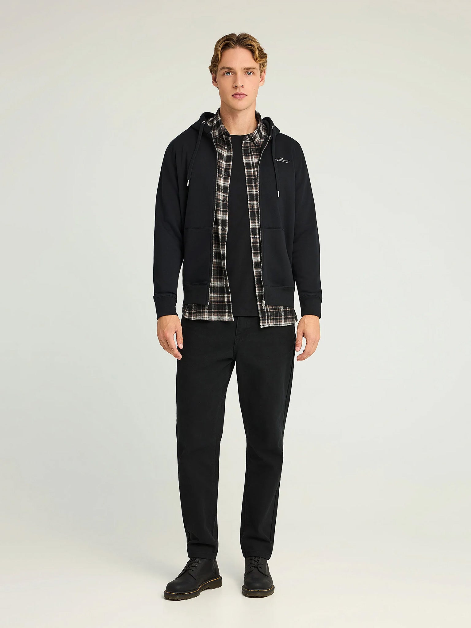 Ανδρική ζακέτα φούτερ FBM012-001-06 | FBM012-001-06