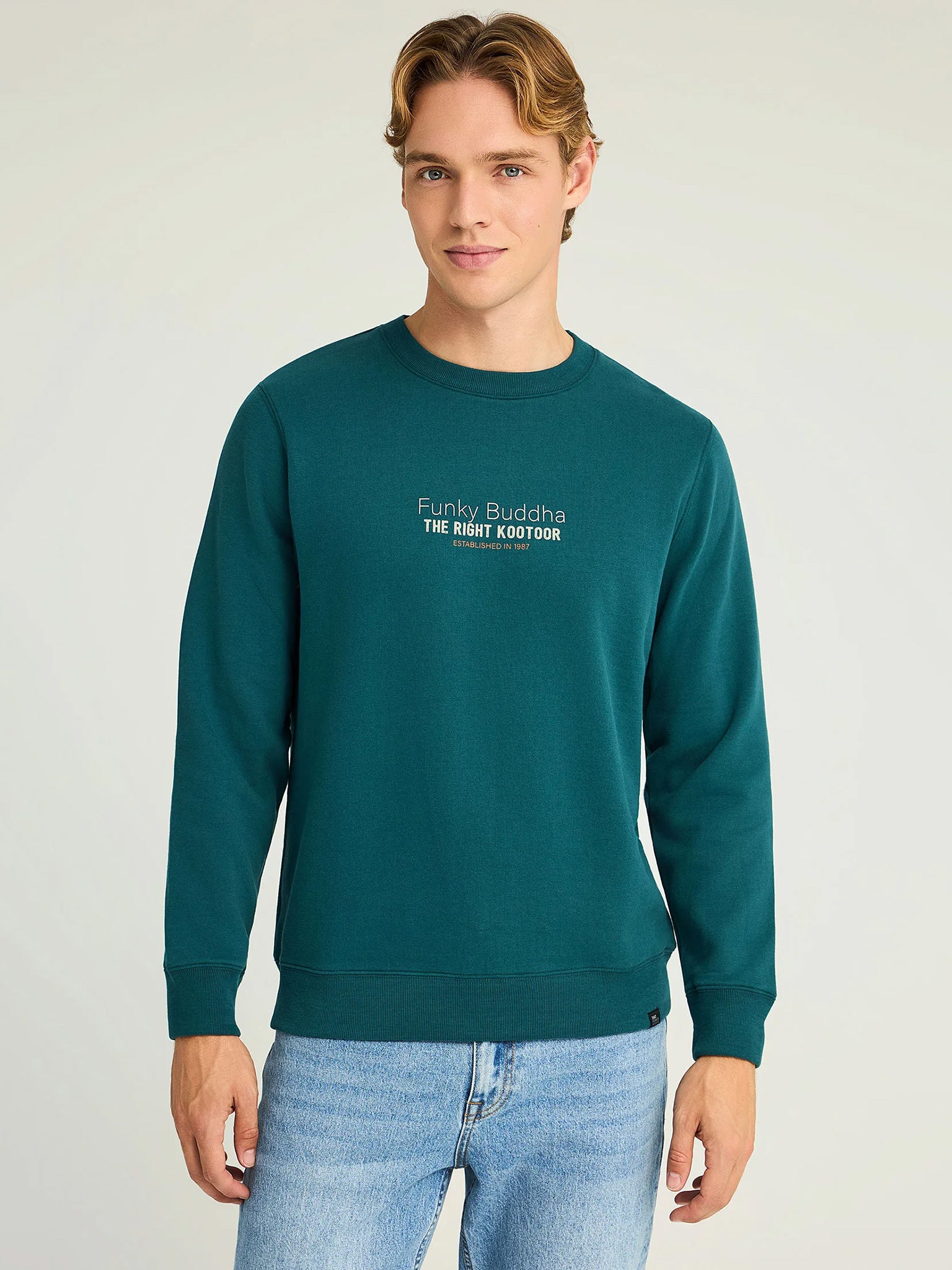 Ανδρική μπλούζα φούτερ FBM012-007-06 | FBM012-007-06