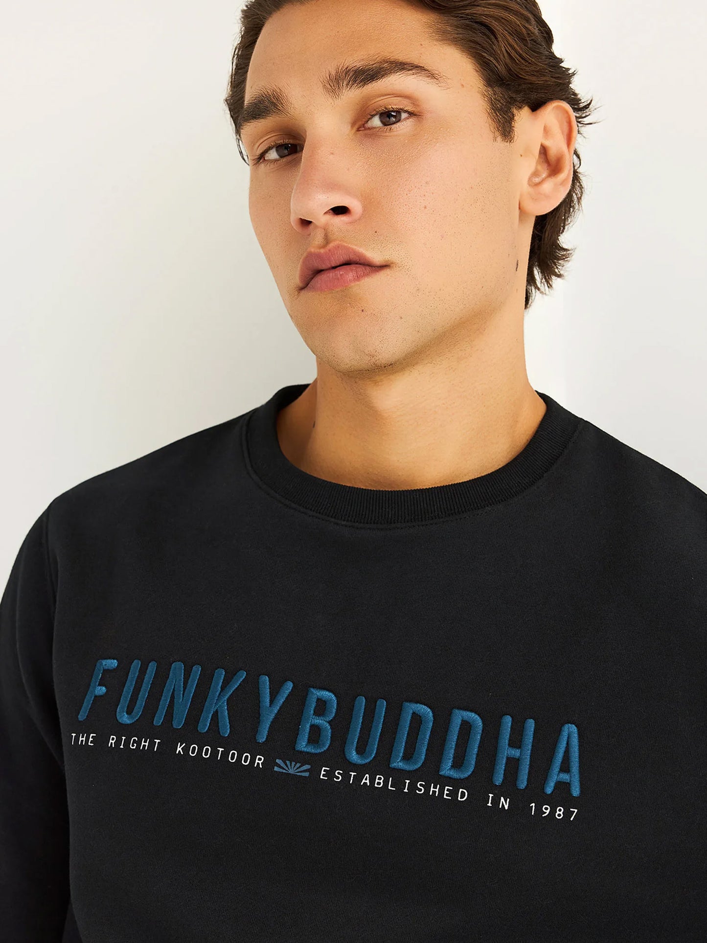 Ανδρική μπλούζα φούτερ FBM012-004-06 | FBM012-004-06