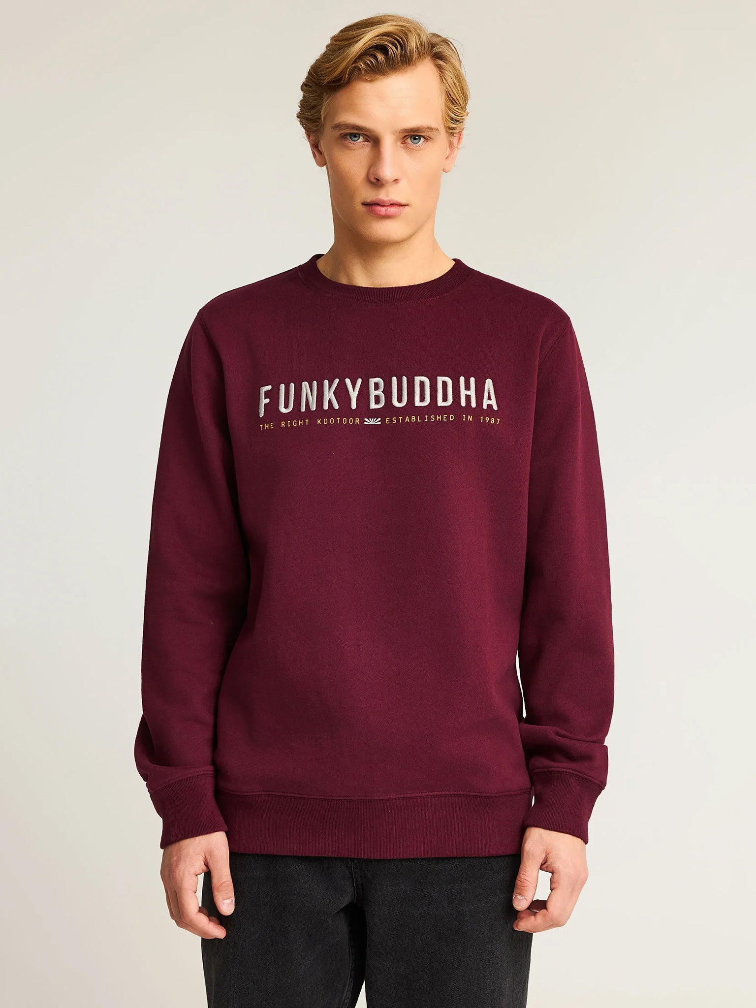 Ανδρική μπλούζα φούτερ FBM012-004-06 | FBM012-004-06