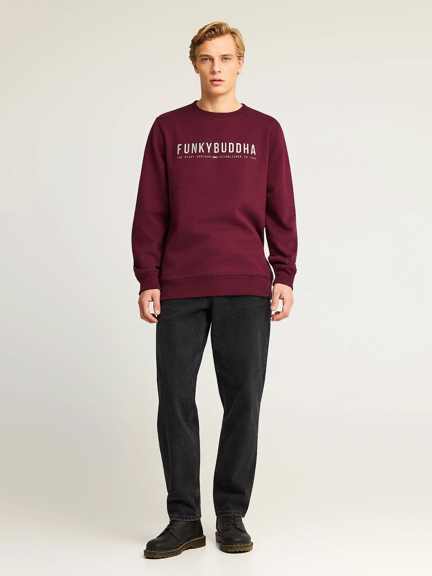 Ανδρική μπλούζα φούτερ FBM012-004-06 | FBM012-004-06