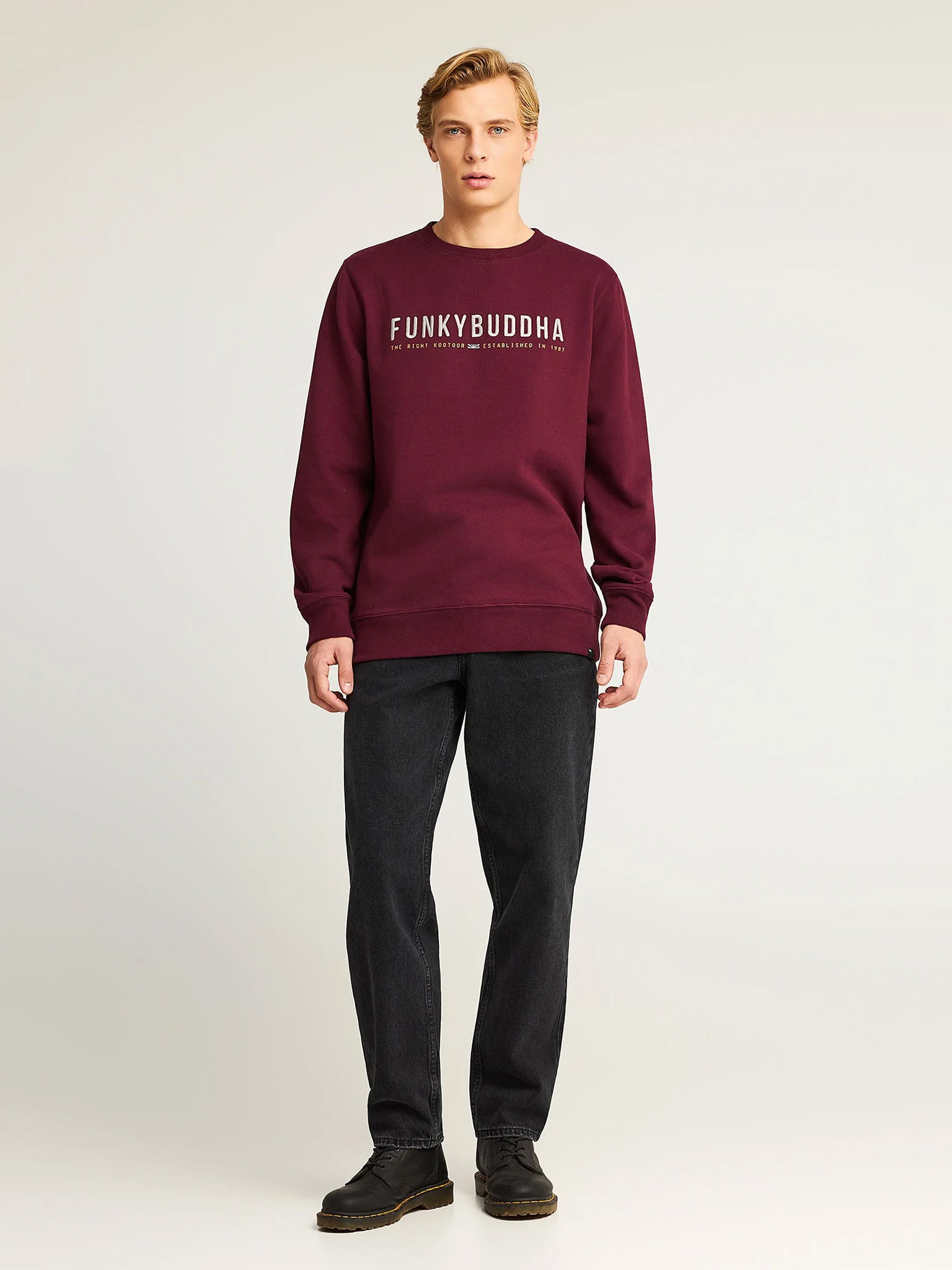 Ανδρική μπλούζα φούτερ FBM012-004-06 | FBM012-004-06