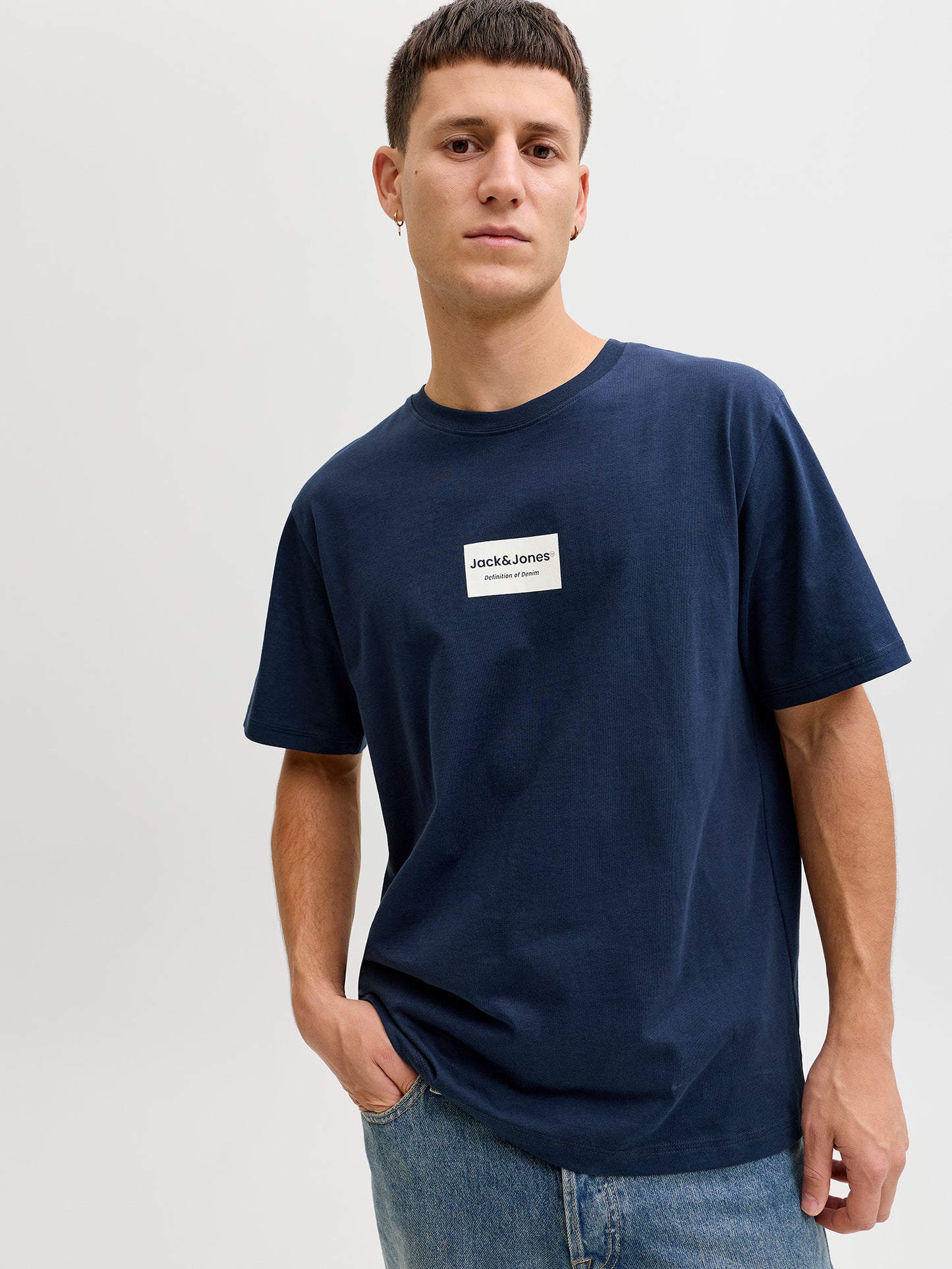 Ανδρικό t-shirt JJFRANK TEE SS CREW NECK 12288092 | 12288092
