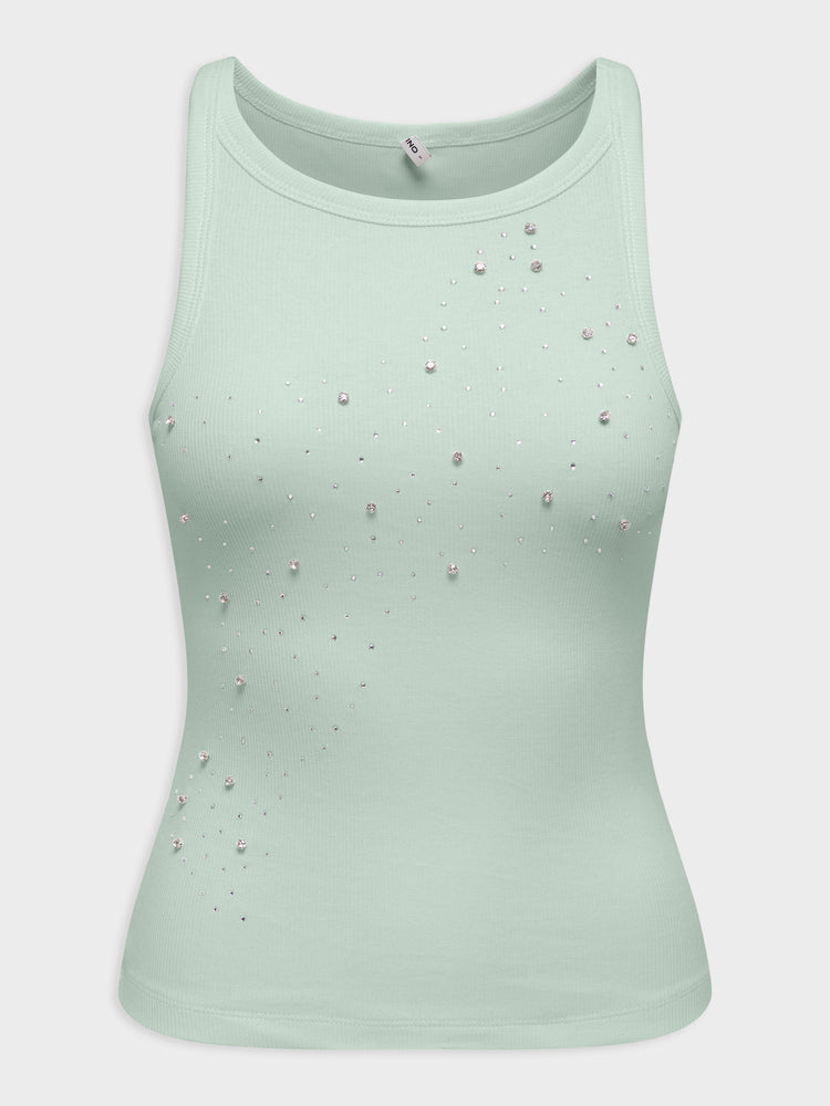 Γυναικεία μπλούζα με στρας ONLFILIZ S/L STONE TANK TOP BOX 15368917 | 15368917