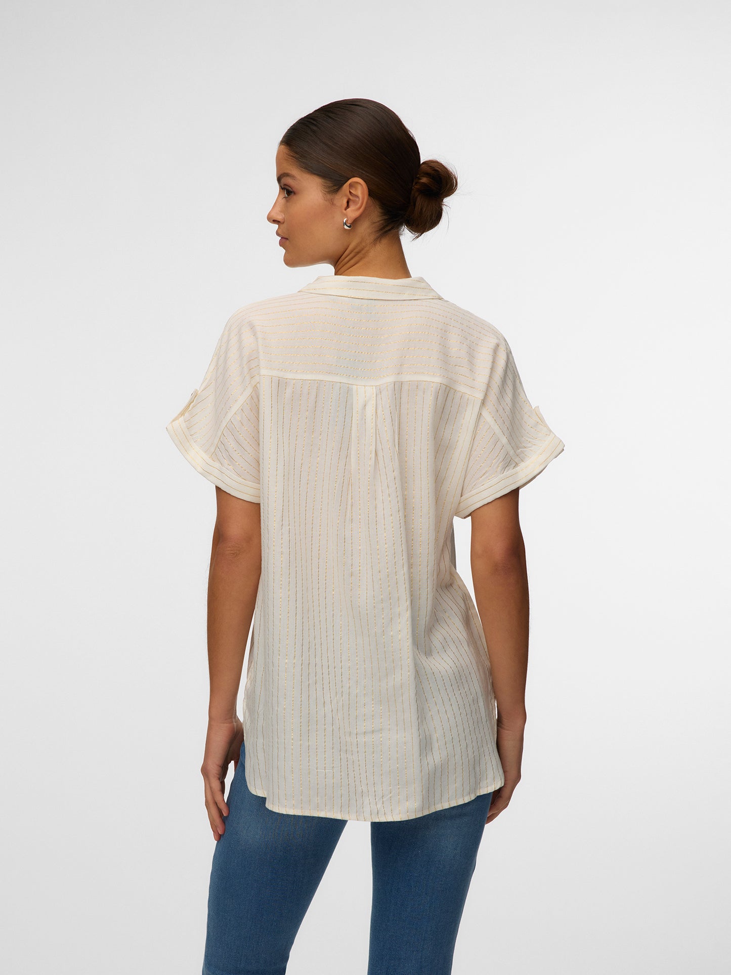 Γυναικείο πουκάμισο ριγέ | 10331923