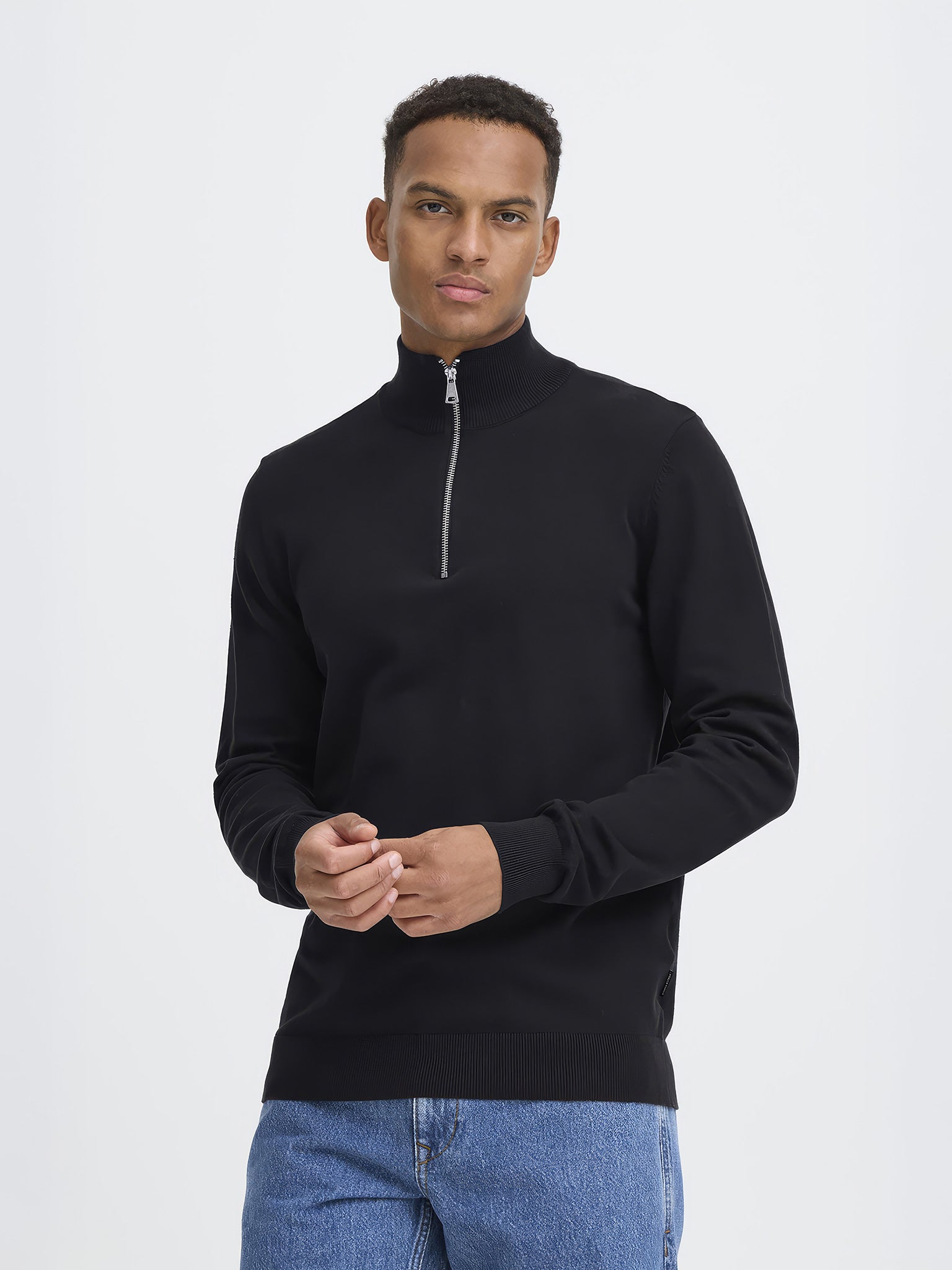 Ανδρική μπλούζα ψιλή πλέξη 20720119 | 20720119