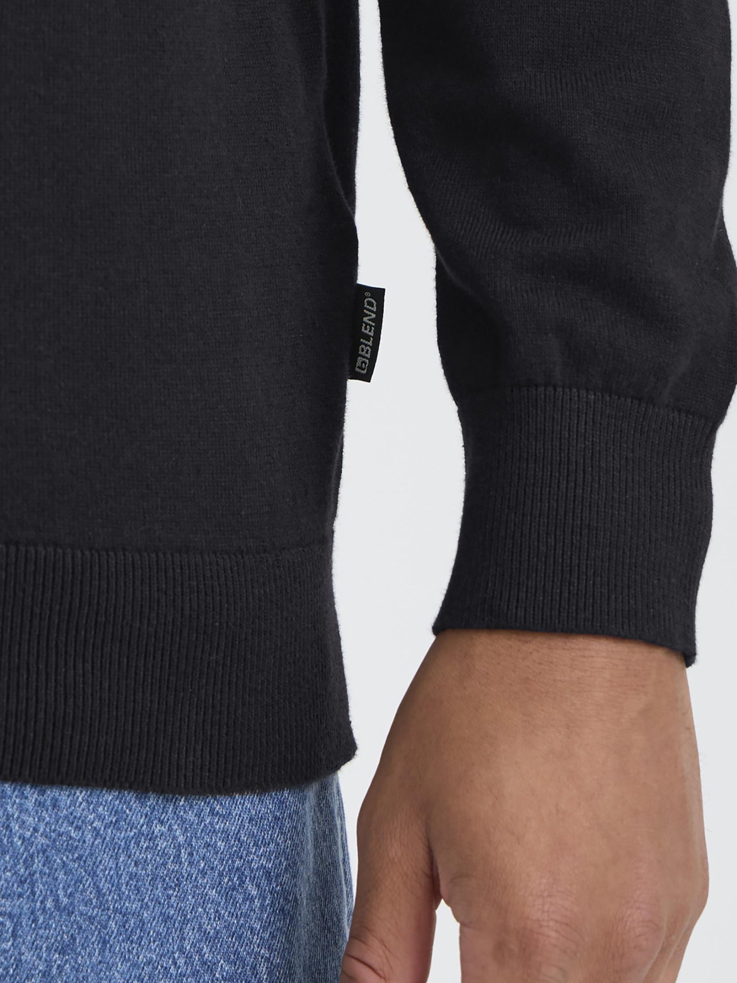 Ανδρική μπλούζα ψιλή πλέξη 20720119 | 20720119