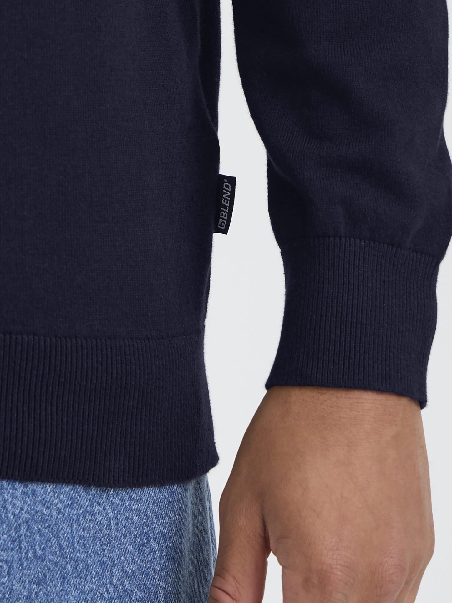 Ανδρική μπλούζα ψιλή πλέξη 20720119 | 20720119