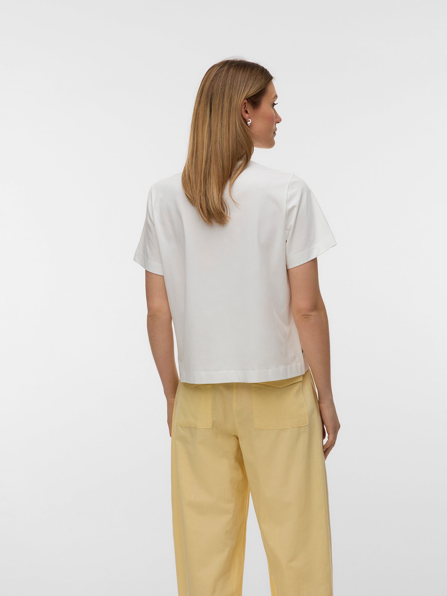 Γυναικείο t-shirt peach VMSOLA METTE SS TOP BOX JRS 10341979 | 10341979