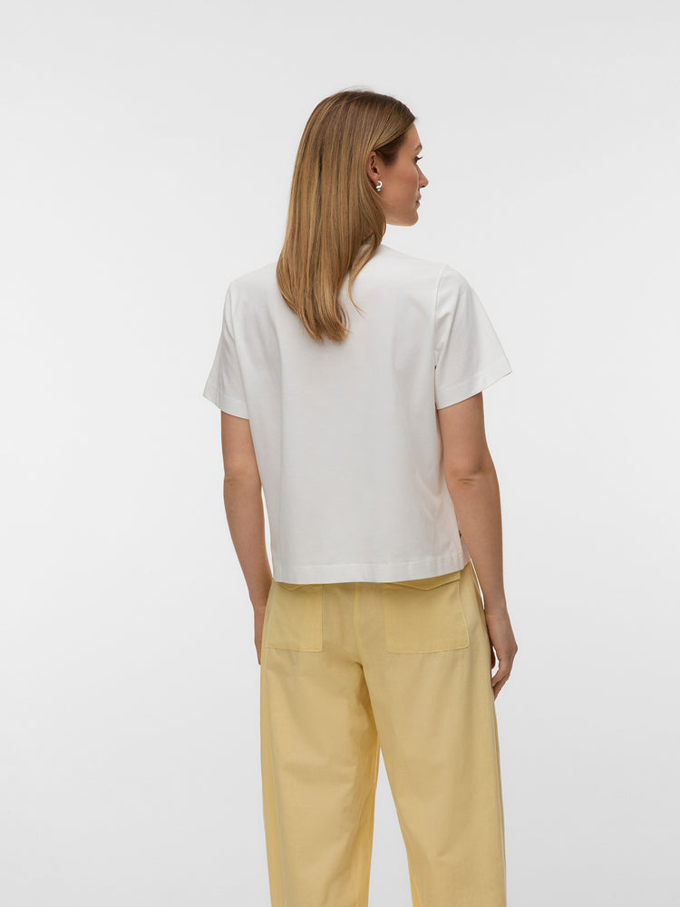 Γυναικείο t-shirt peach VMSOLA METTE SS TOP BOX JRS 10341979 | 10341979