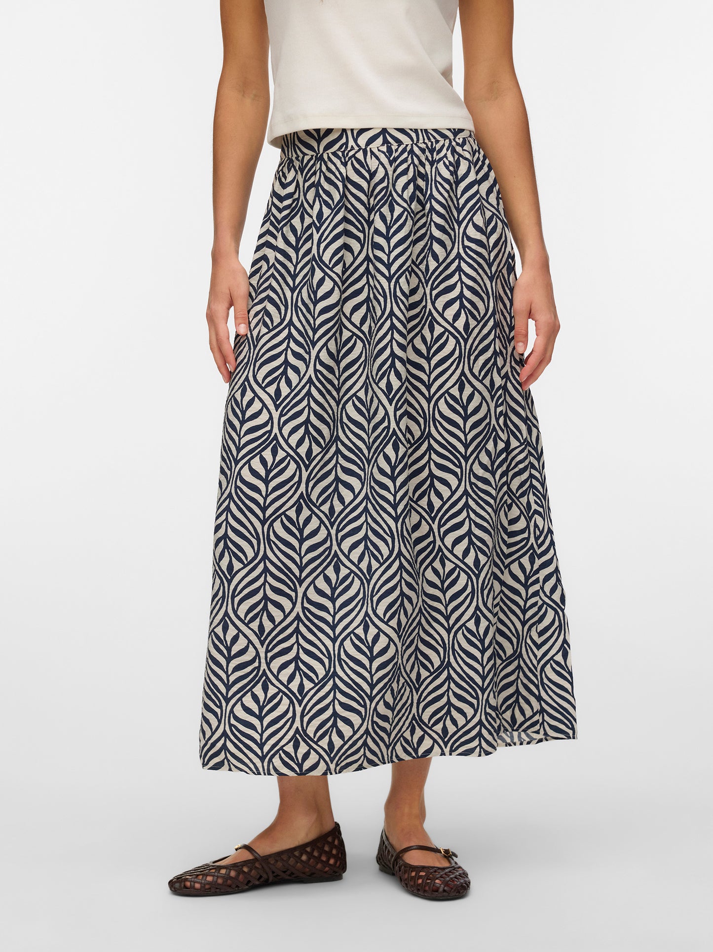 Γυναικεία φούστα εμπριμέ VMJOSIE VOLUME ANKLE SKIRT WVN 10341597 | 10341597