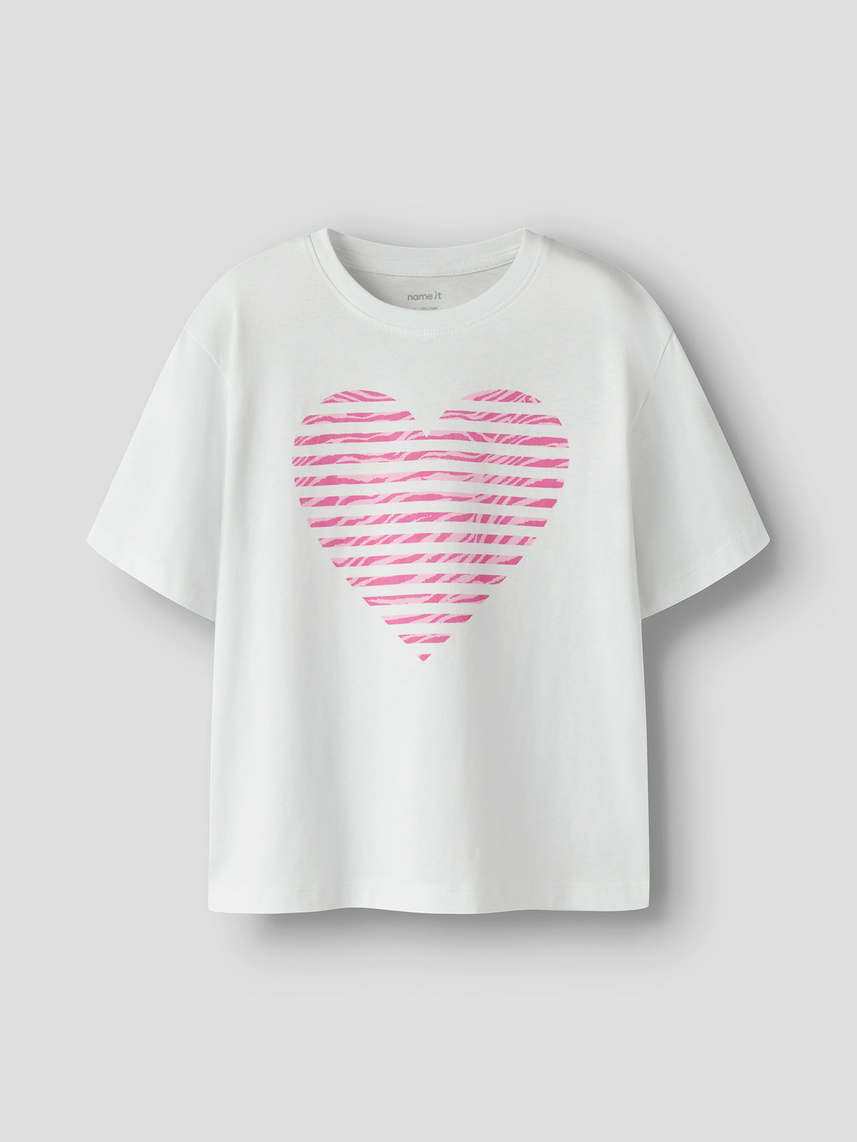 Εφηβική μπλούζα Zebra Heart NKFFAHIRAZ SS NREG TOP BOX 13254496 | 13254496