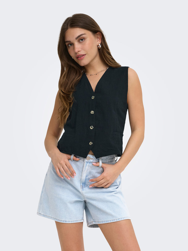 Γυναικείο γιλέκο ONLTIZANA COTTON VEST TOP WVN NOOS 15337097 | 15337097