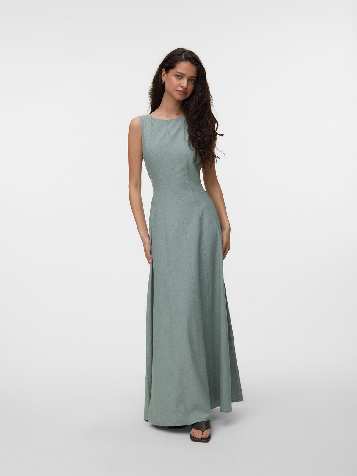 Γυναικείο φόρεμα VMNORMA SL MAXI CHAMBRAY DRESS 10346280 | 10346280