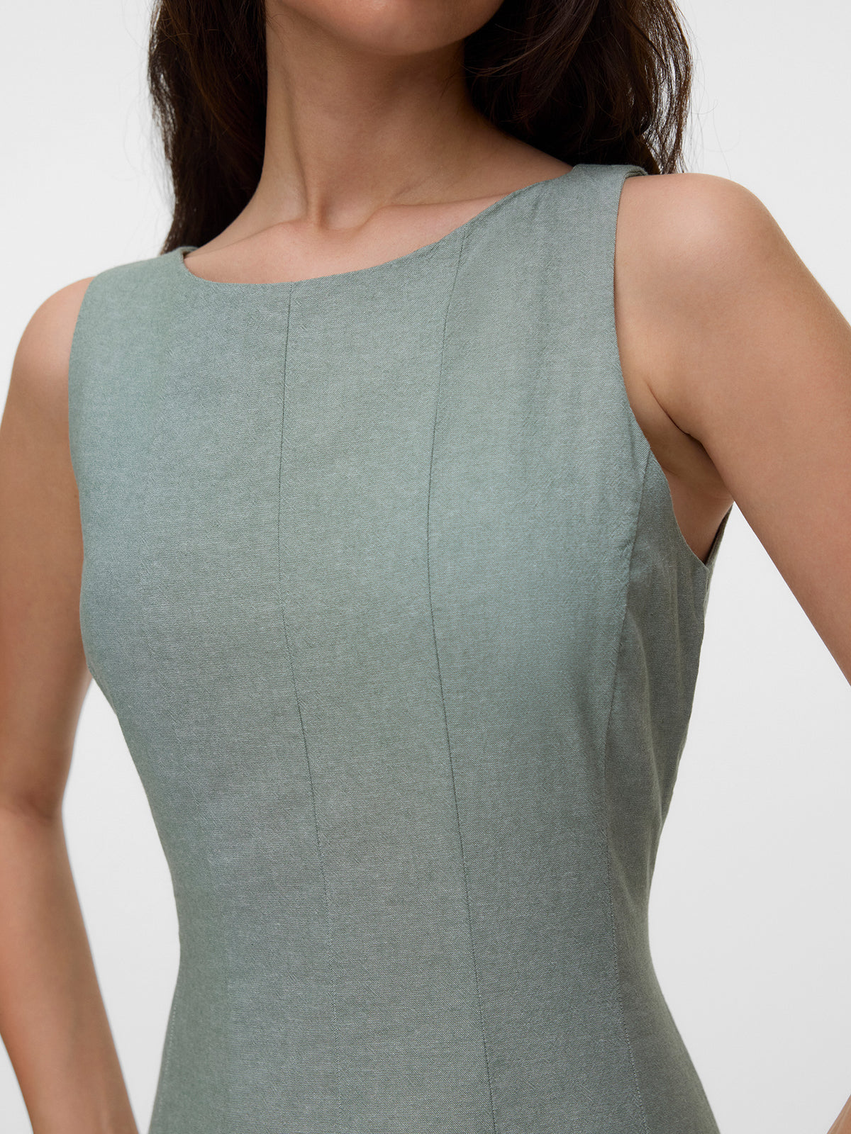 Γυναικείο φόρεμα VMNORMA SL MAXI CHAMBRAY DRESS 10346280 | 10346280