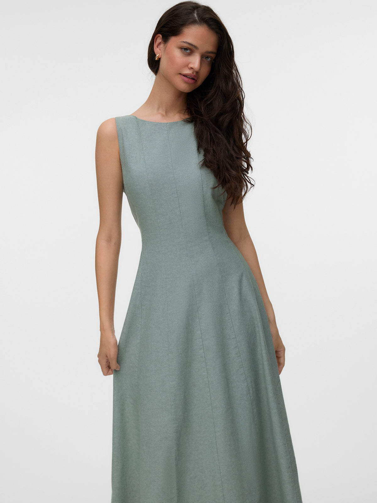 Γυναικείο φόρεμα VMNORMA SL MAXI CHAMBRAY DRESS 10346280 | 10346280