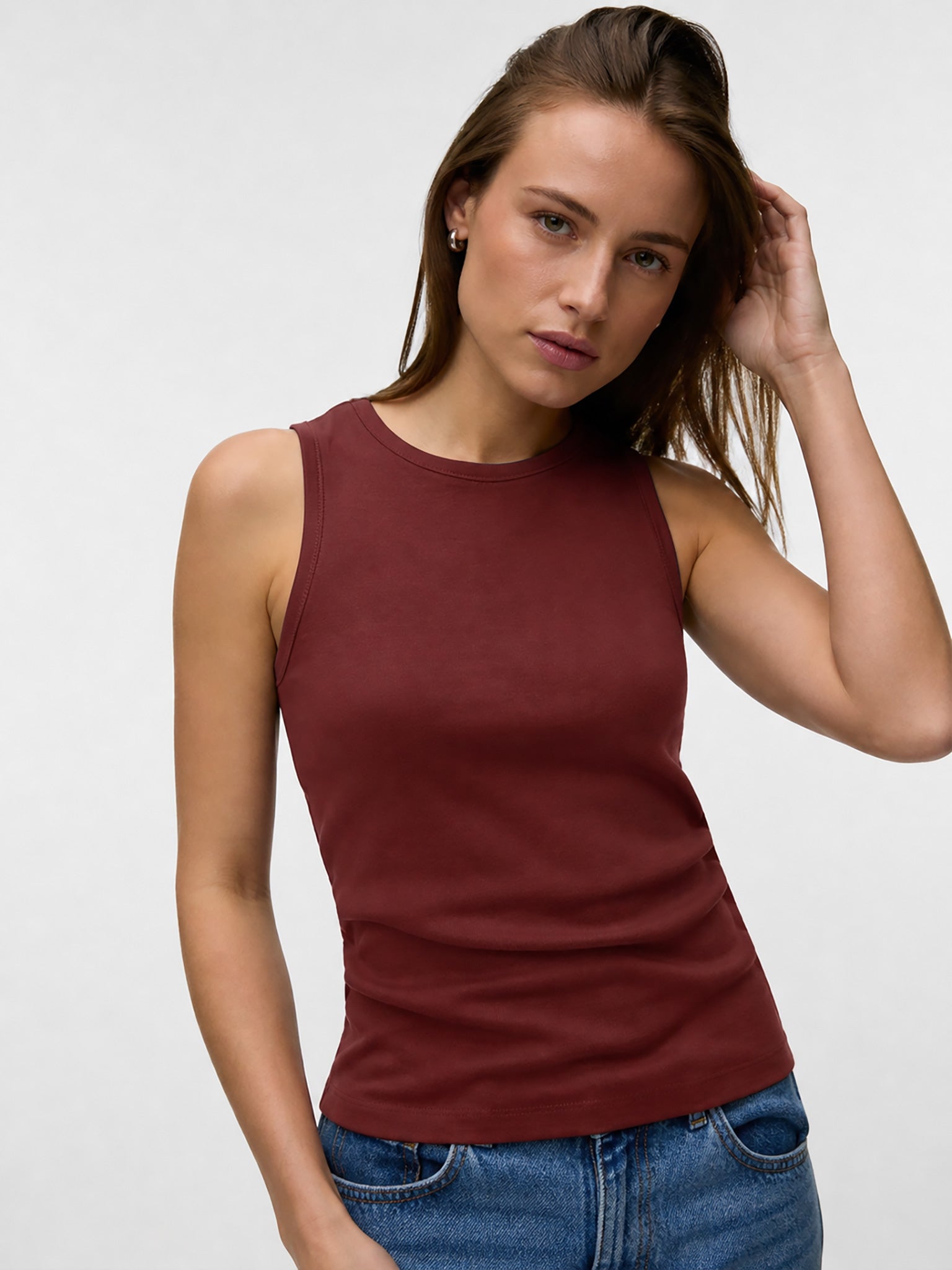 Γυναικεία μπλούζα αμάνικη AWBONNIE O-NECK TANK TOP 10344228 | 10344228