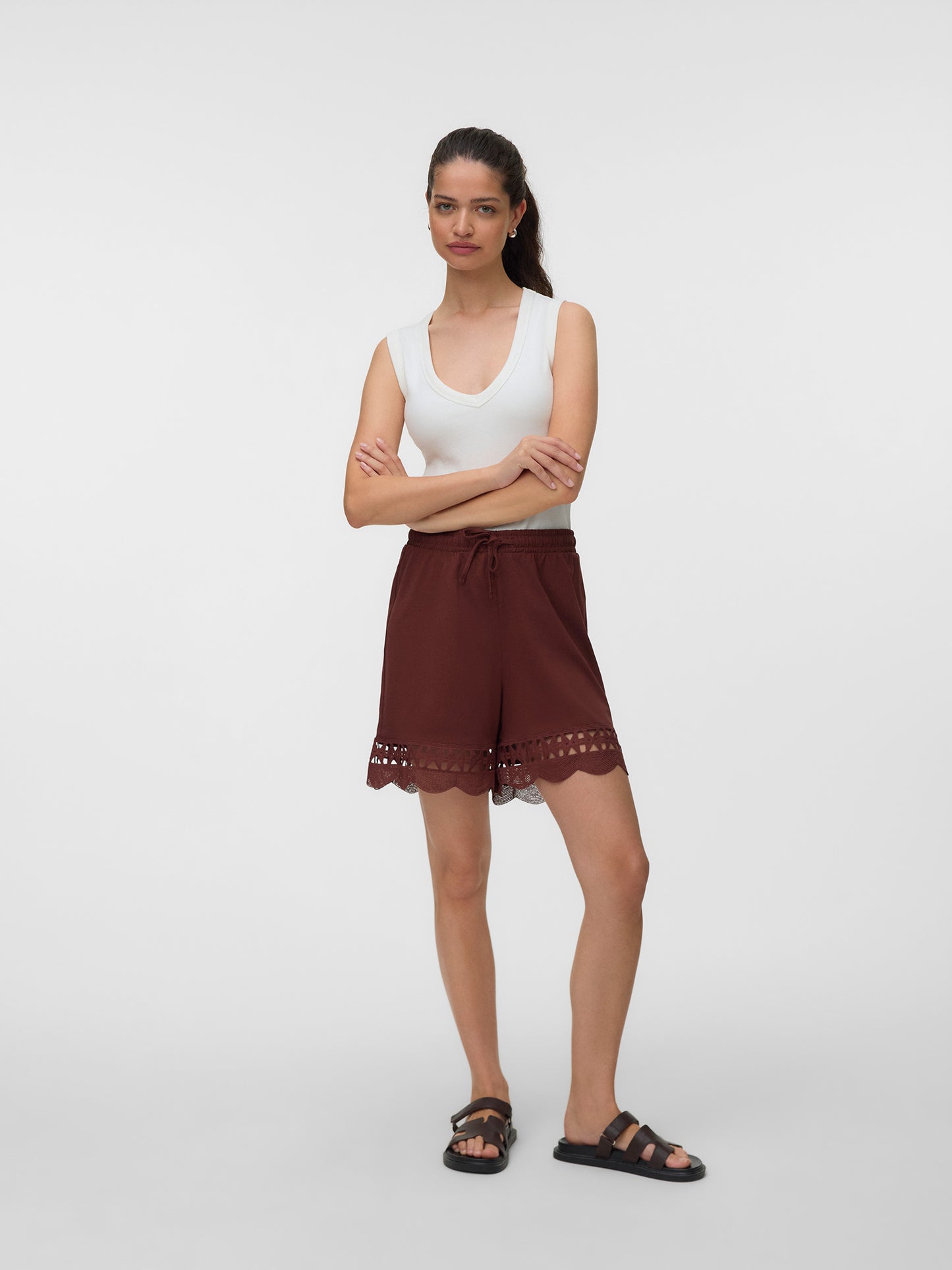 Γυναικείο σορτς VMGABBY HW SHORTS JRS 10339861 | 10339861