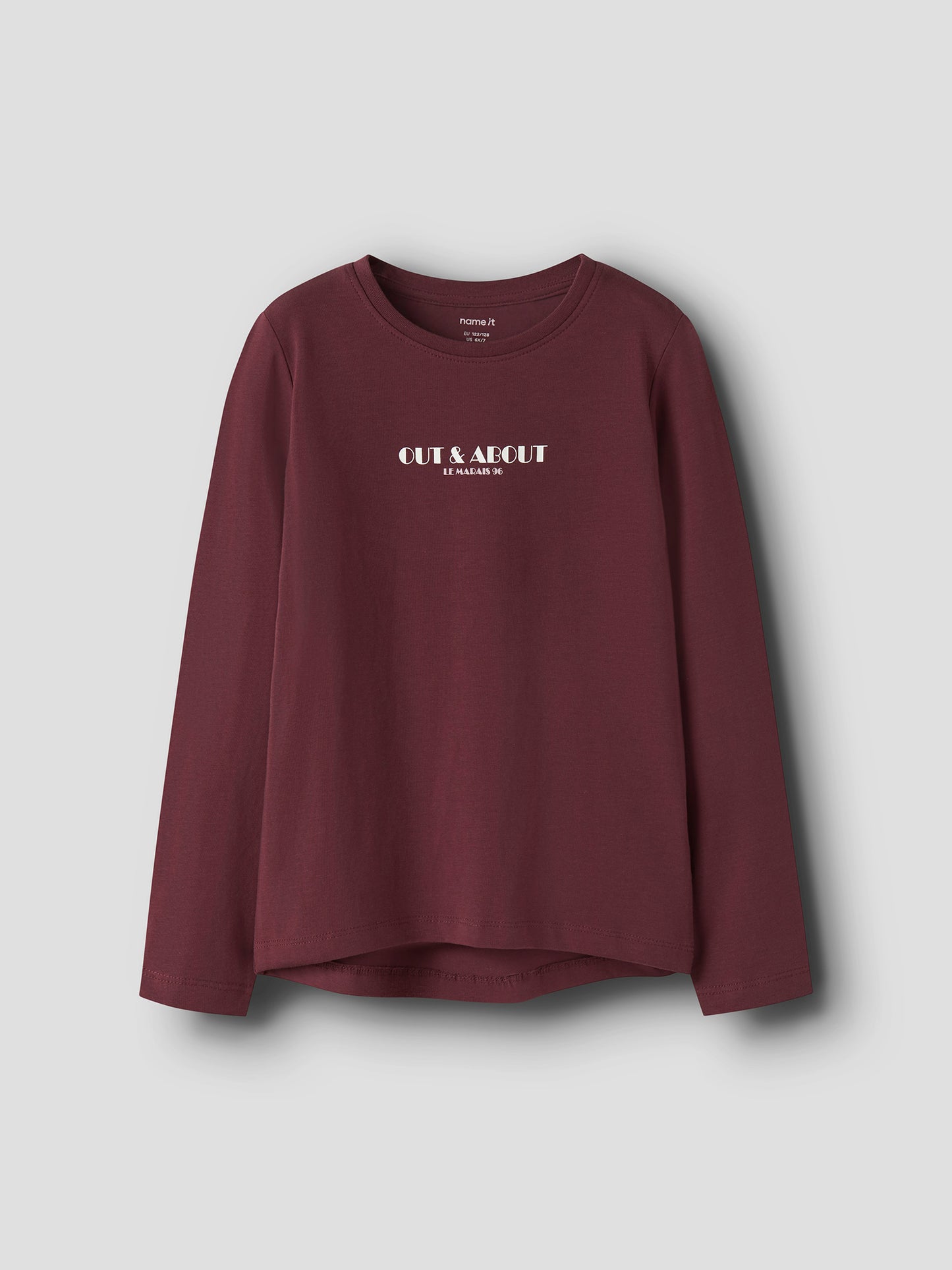 Εφηβική μπλούζα μακό Out And About NKFVIX LS TOP 13224952 | 13224952