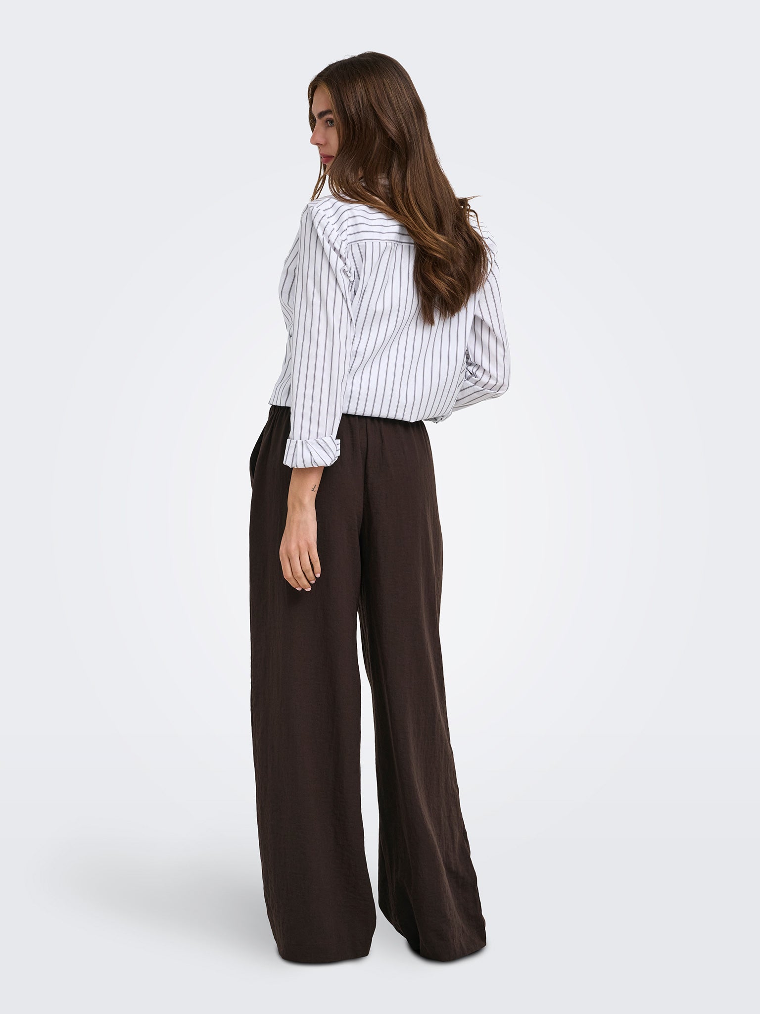 Γυναικείο παντελόνι ONLEMMIA MW PULL-UP X-WIDE PANT 15374857 | 15374857
