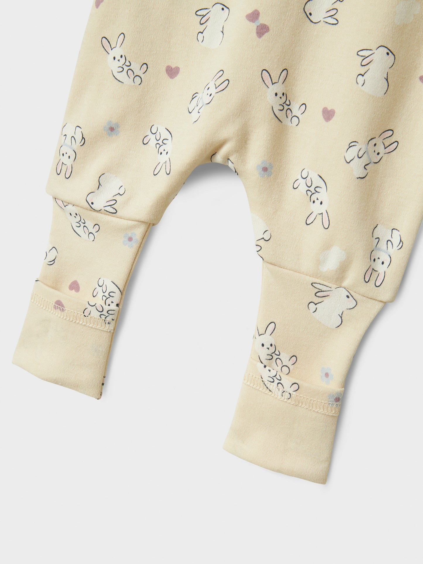 Βρεφικά φορμάκια σετ 2 τεμ NBFNIGHTSUIT 2P ZIP FF SAND RABBIT NOOS 13240988 | 13240988