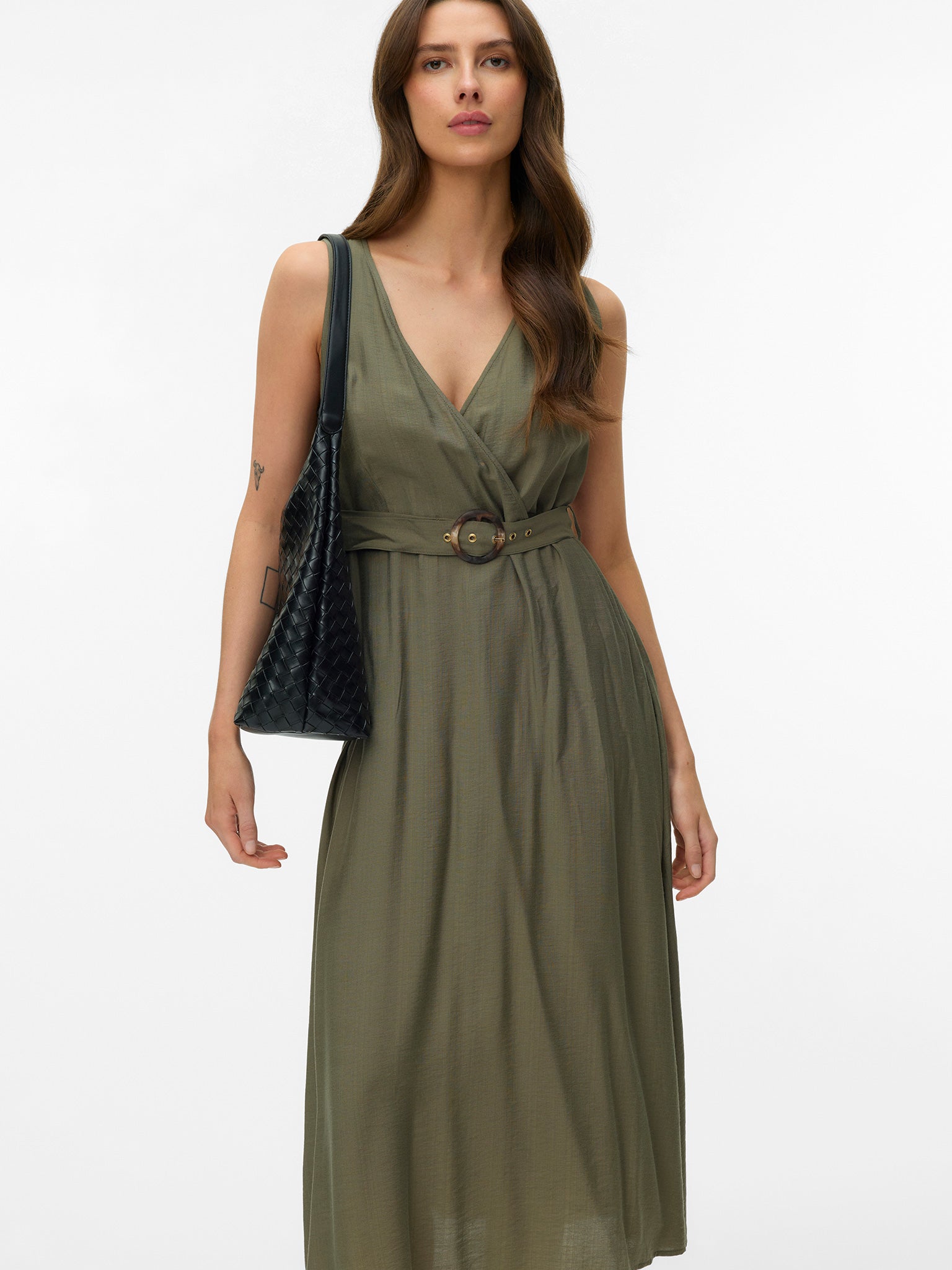 Γυναικείο φόρεμα VMKASSIDY S/L 7/8 DRESS 10346059 | 10346059