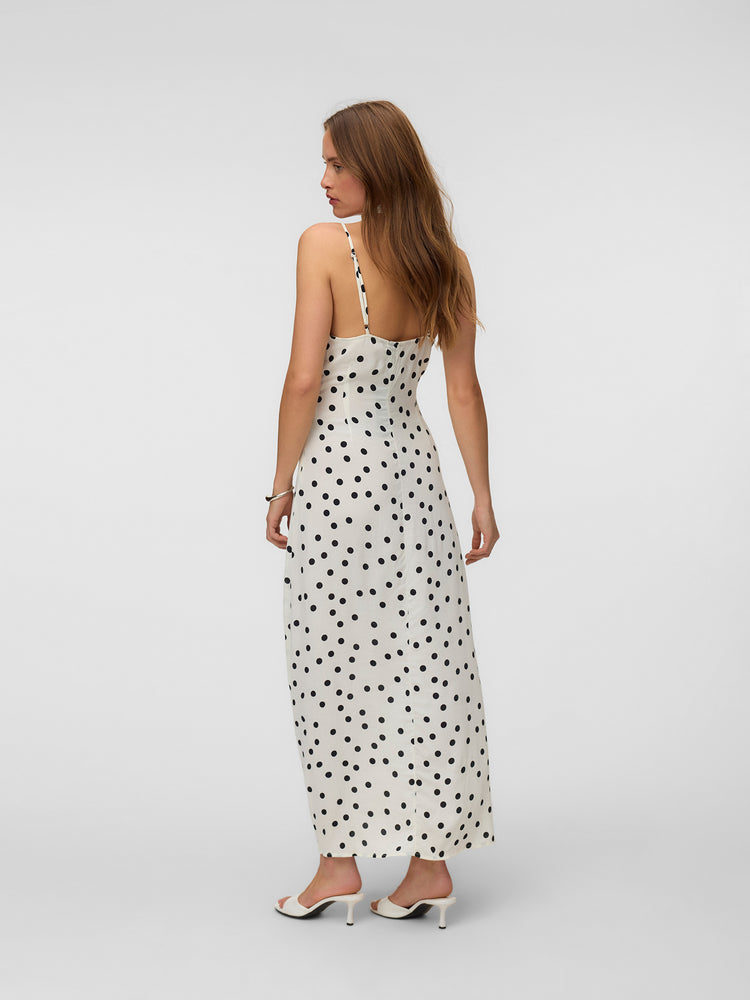 Γυναικείο φόρεμα με κορδέλα VMELISA LONG SINGLET SCARF DRESS 10350647 | 10350647