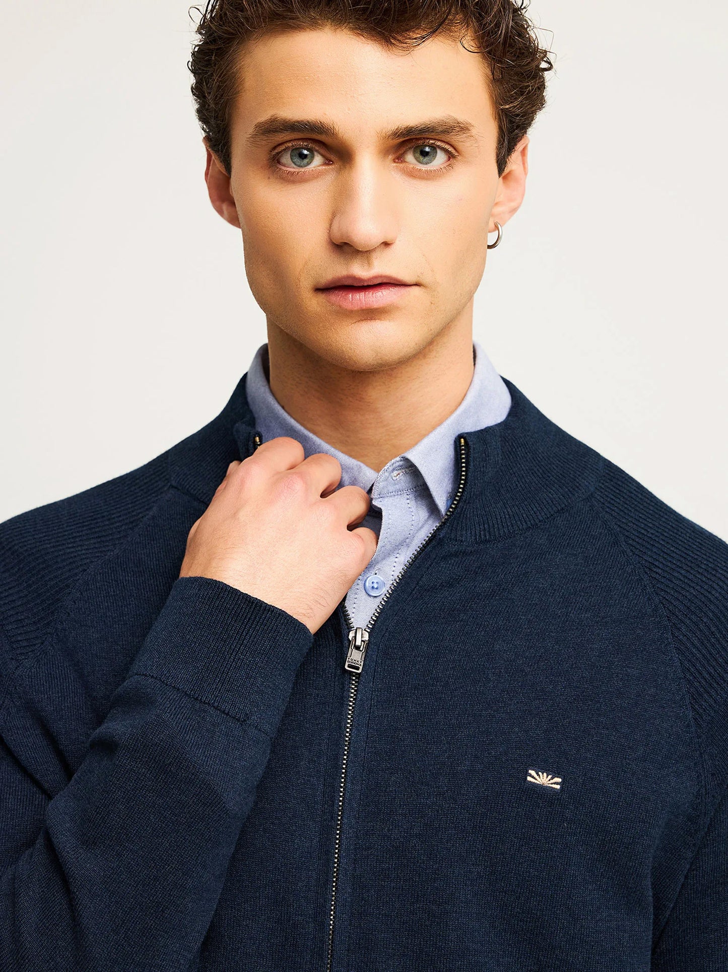 Ανδρική ζακέτα πλεκτή FBM012-004-09 | FBM012-004-09