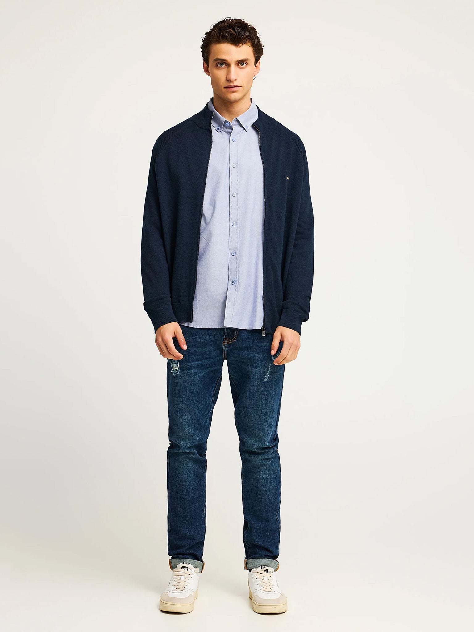 Ανδρική ζακέτα πλεκτή FBM012-004-09 | FBM012-004-09