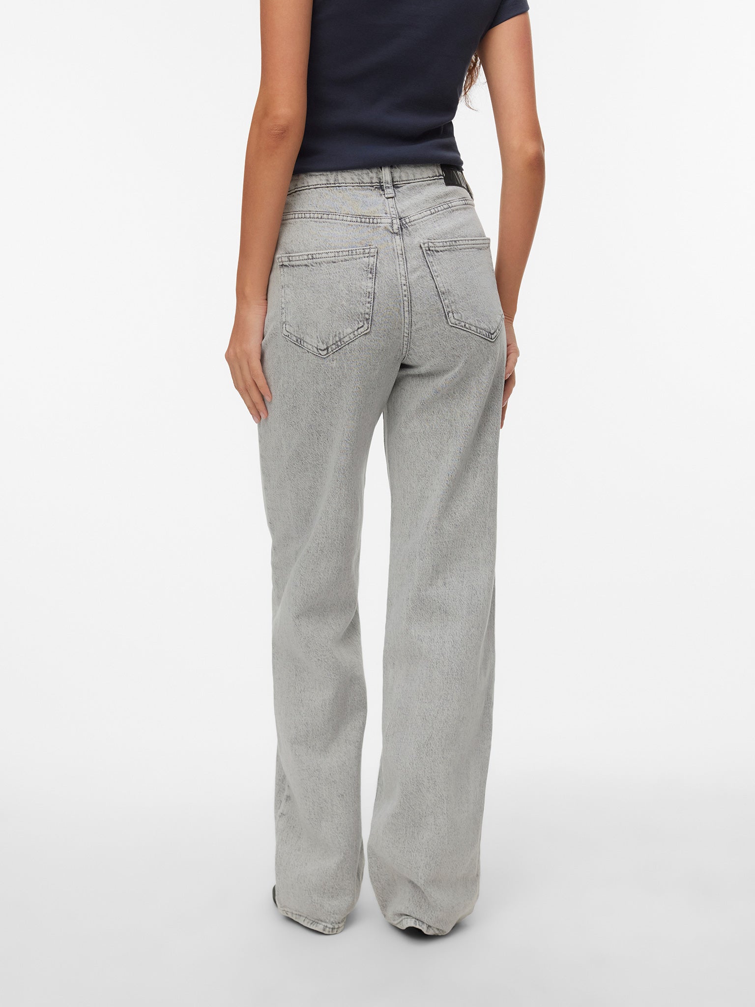 Γυναικείο παντελόνι τζιν VMTESSA HR WIDE JEANS RA207 GA NOOS 10345320 | 10345320