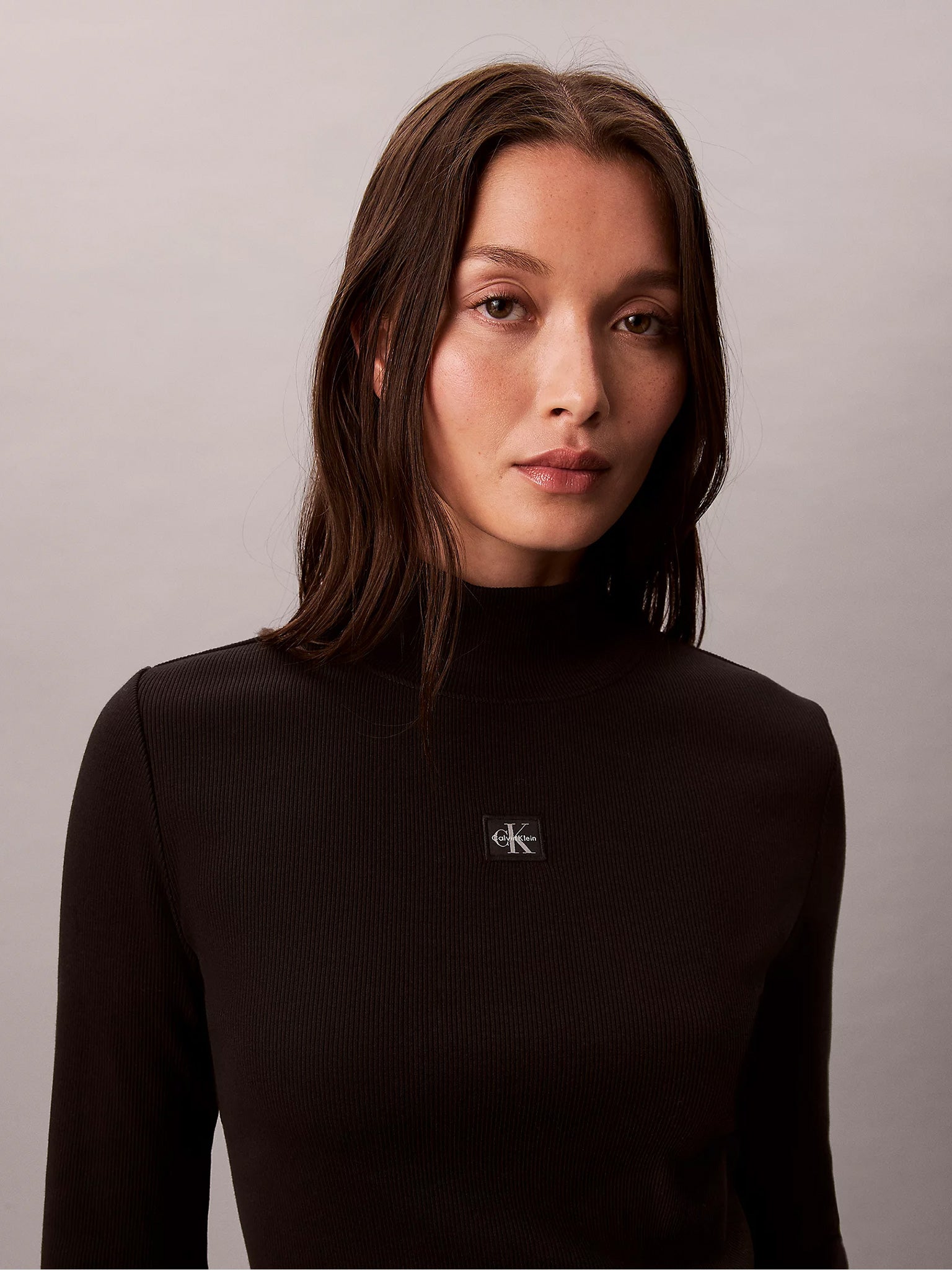 Γυνακεία μπλούζα LS WOVEN LABEL TURTLENECK LV047D203GUB1 | LV047D203GUB1