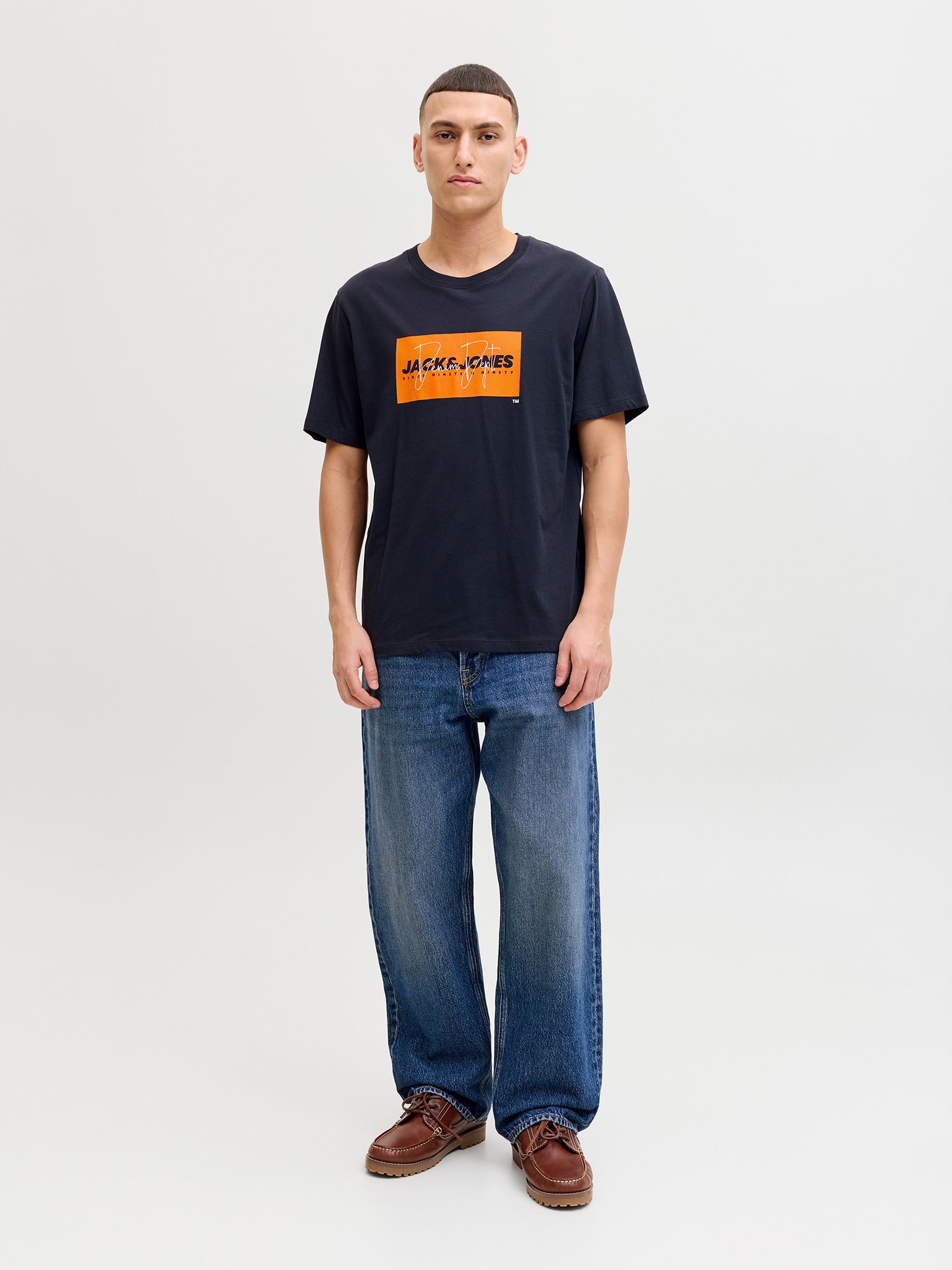 Ανδρικό t-shirt JJCOLE PRINT TEE SS CREW NECK LN 12288492 | 12288492