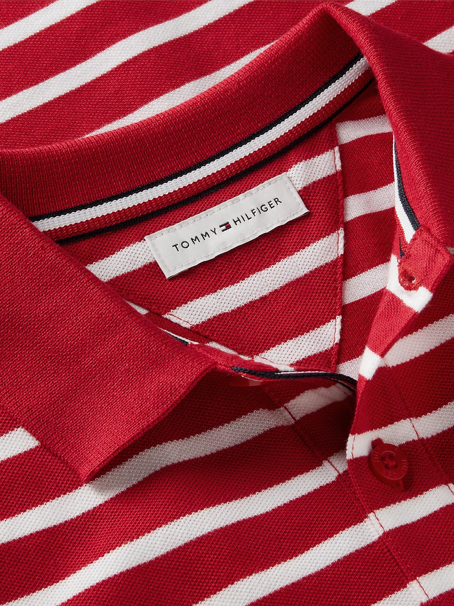 Παιδικό polo ριγέ red FLAG POLO S/S KB0KB091030EW | KB0KB091030EW