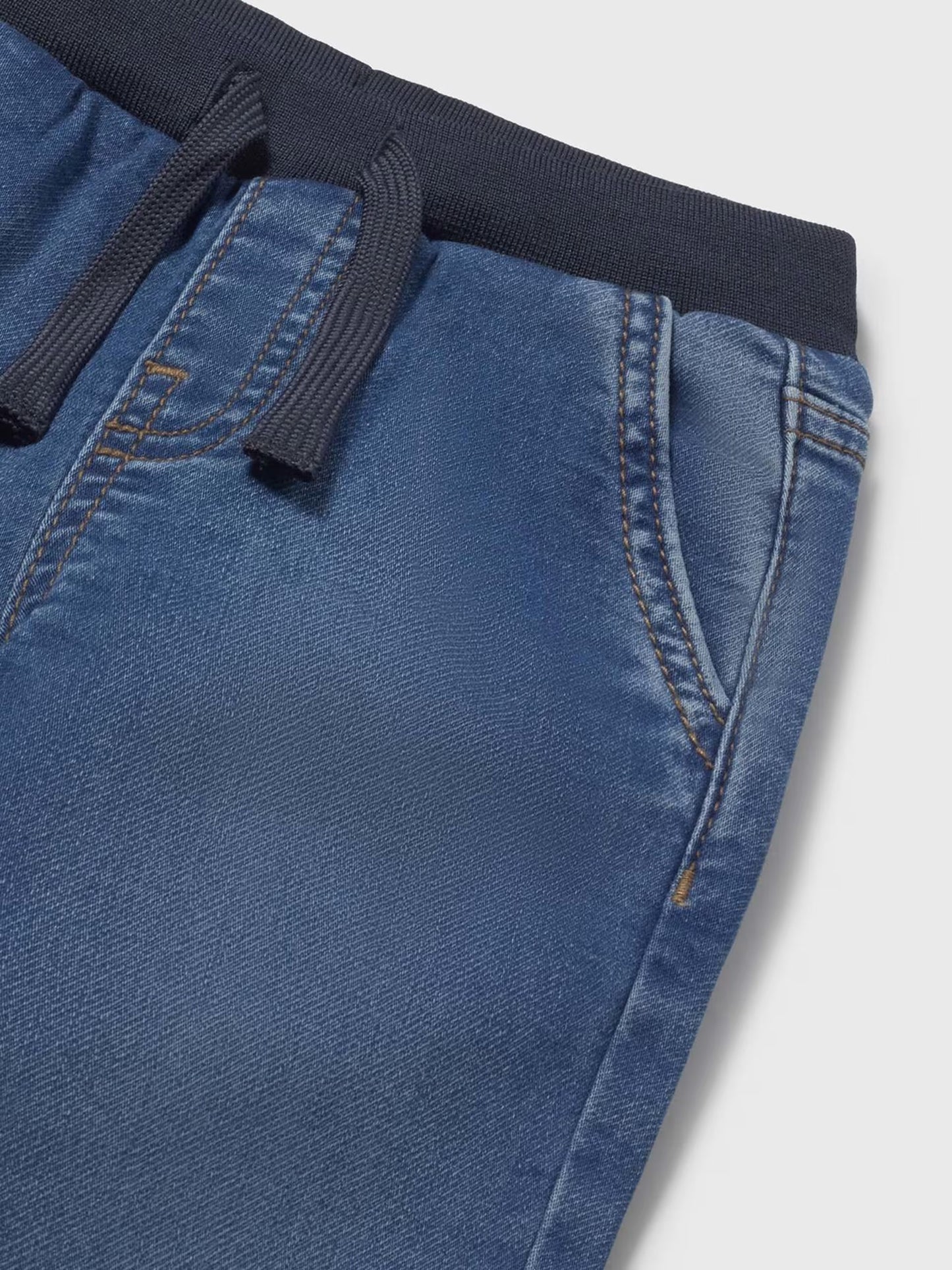 Βρεφικό παντελόνι soft denim jogger | 26-01520-066