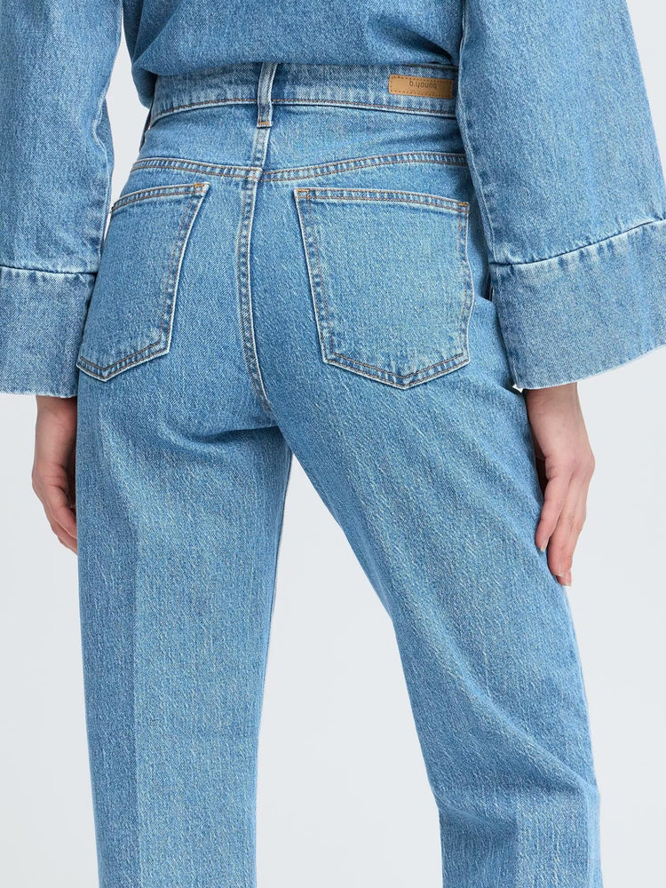 Γυναικείο παντελόνι τζιν mid blue | 20818561