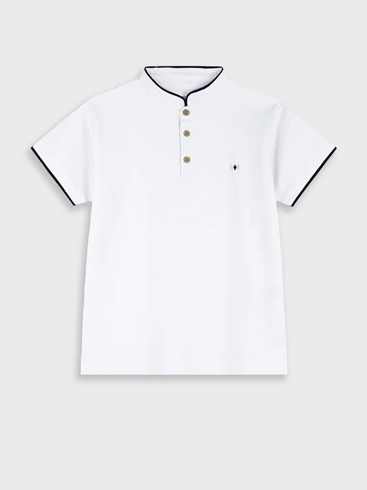 Εφηβική μπλούζα polo | 13-226034-5