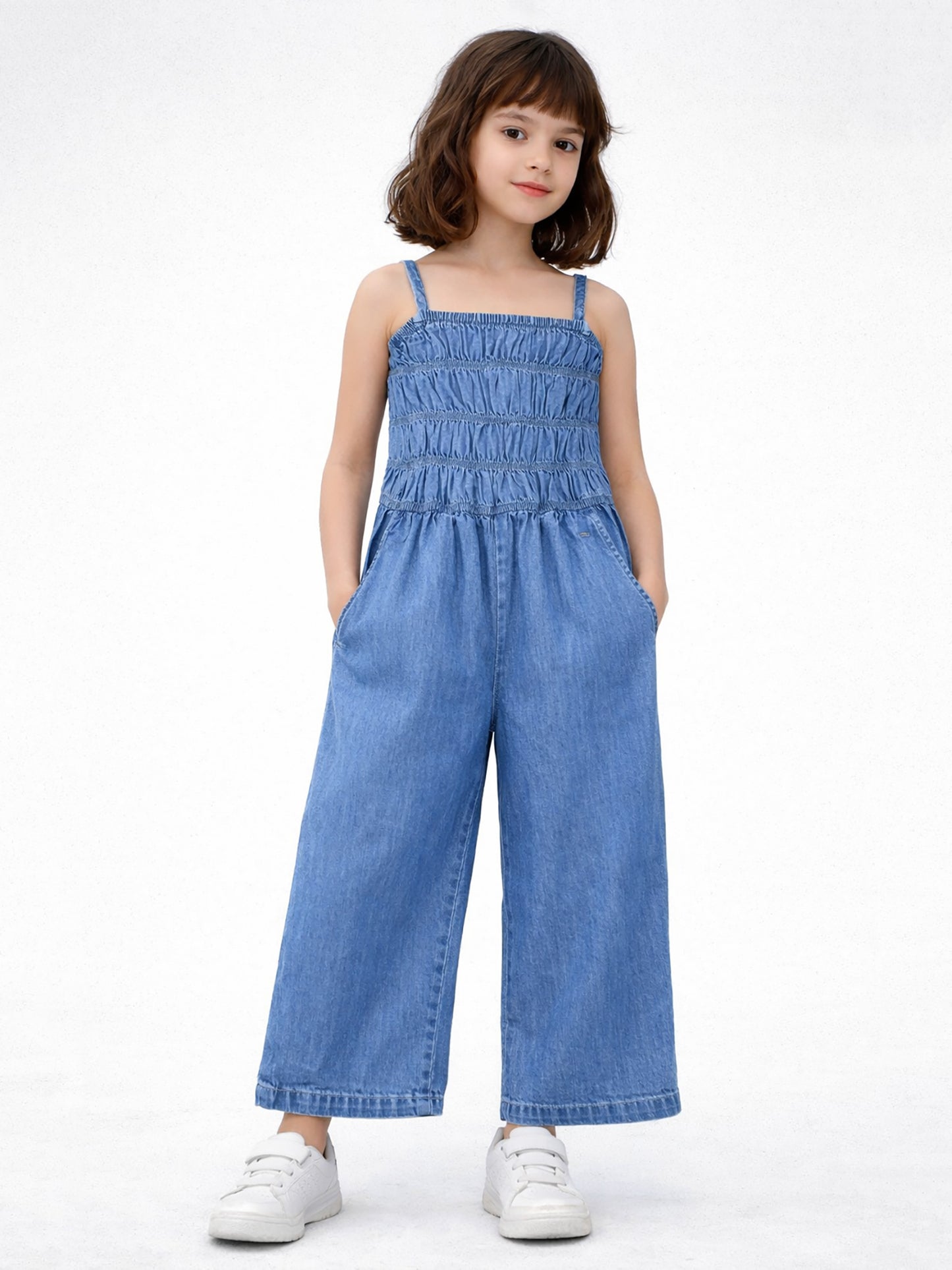 Εφηβική ολόσωμη φόρμα τζιν | 16-226215-2