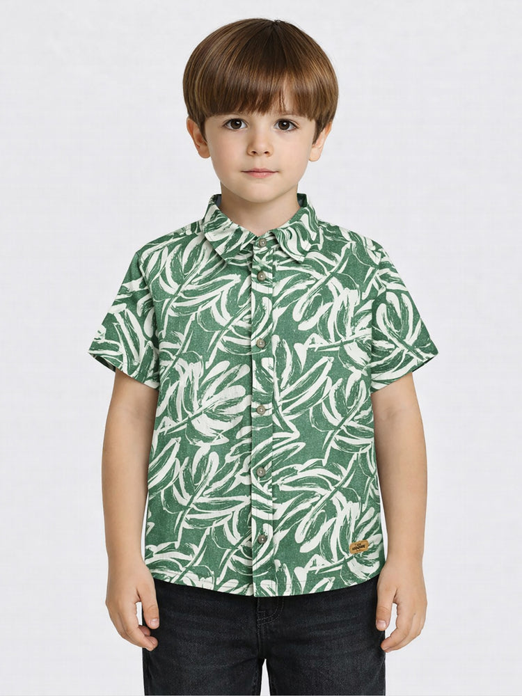 Εφηβικό πουκάμισο σταμπωτό | 13-226002-4