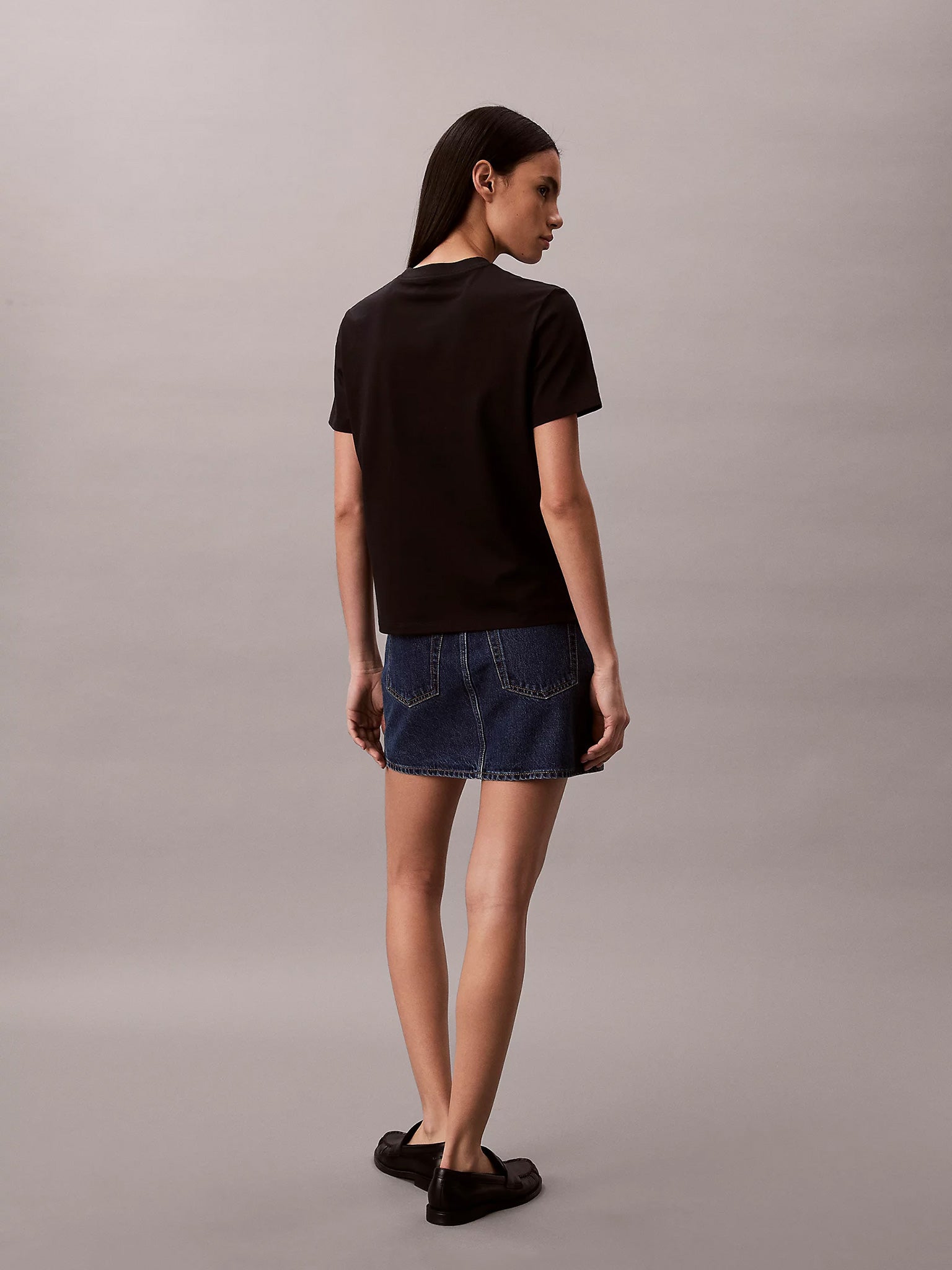 Γυναικείο t-shirt SS CLASSIC CK NYC LOGO TEE LV047F810GUB1 | LV047F810GUB1