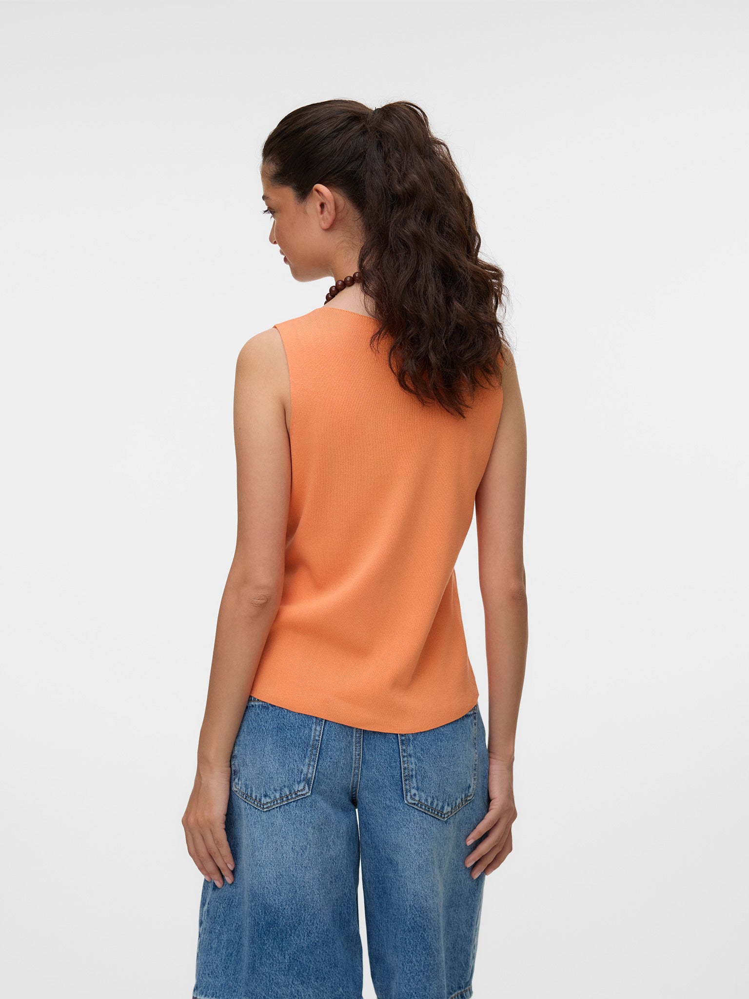 Γυναικείο top πλεκτό VMKYLIE SL VEST KNIT TOP EXP 10352563 | 10352563