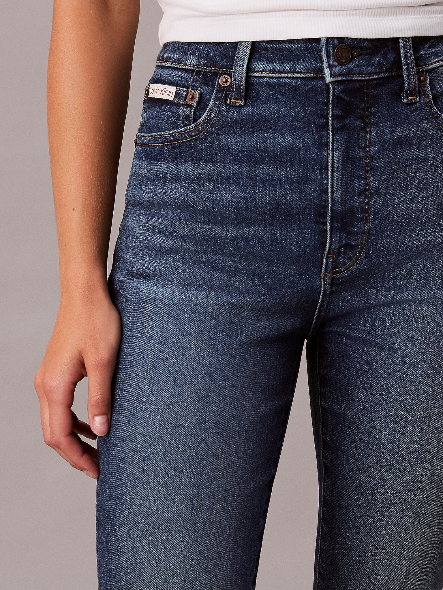 Γυναικείο παντελόνι τζιν HIGH RISE SKINNY MIDTOWN BLUE LV047D757G34R | LV047D757G34R