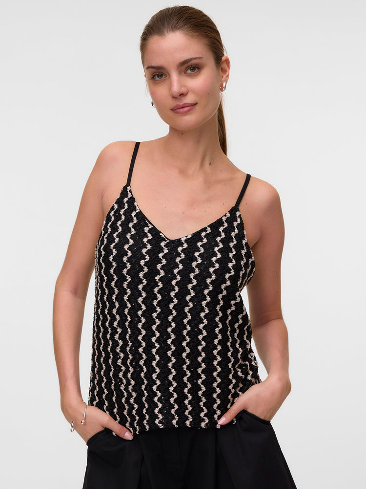 Γυναικείο top πλεκτό VMKINEA SINGLET TOP 10346105 | 10346105